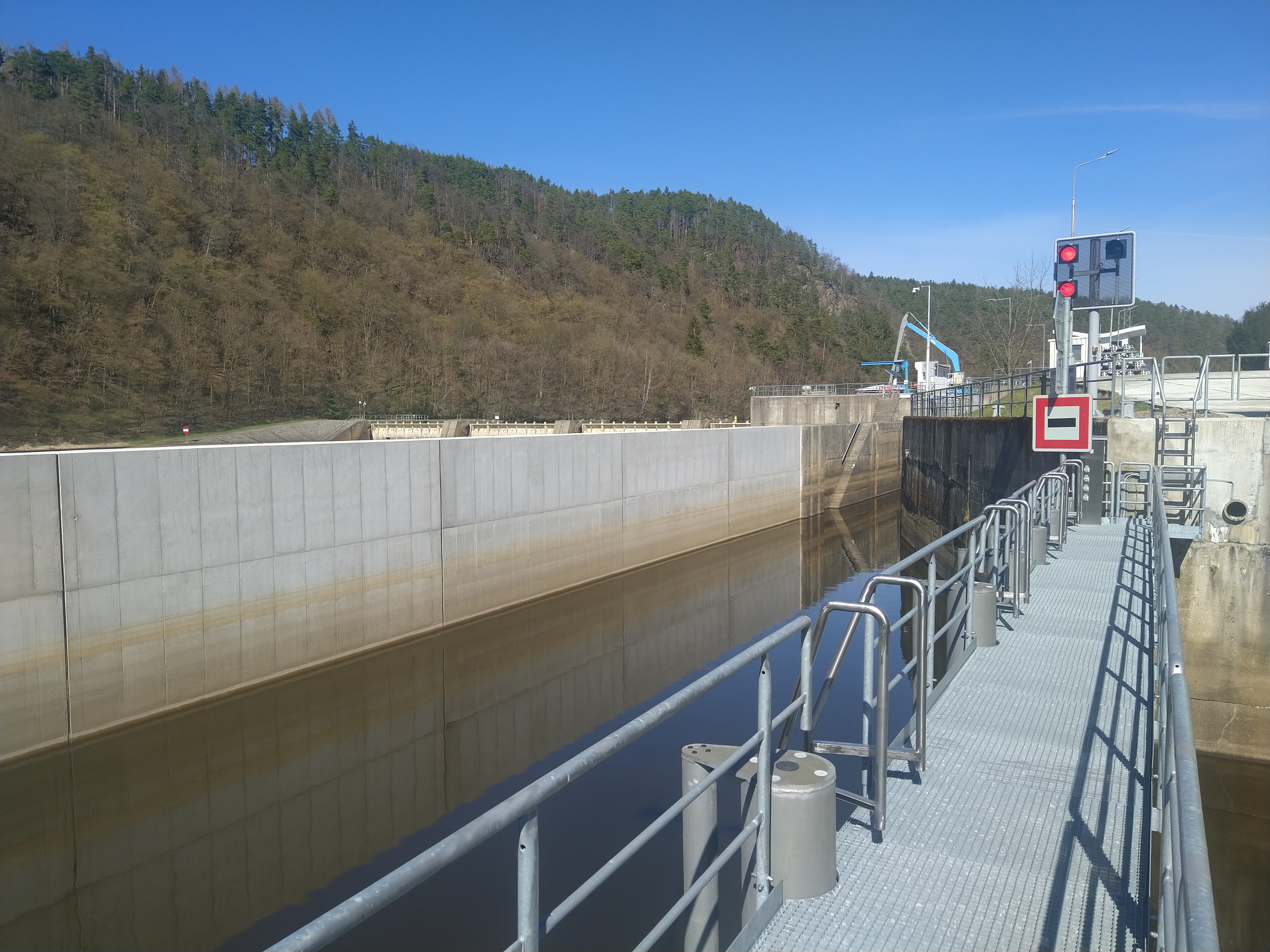 Plavební komora Kořensko foto 6