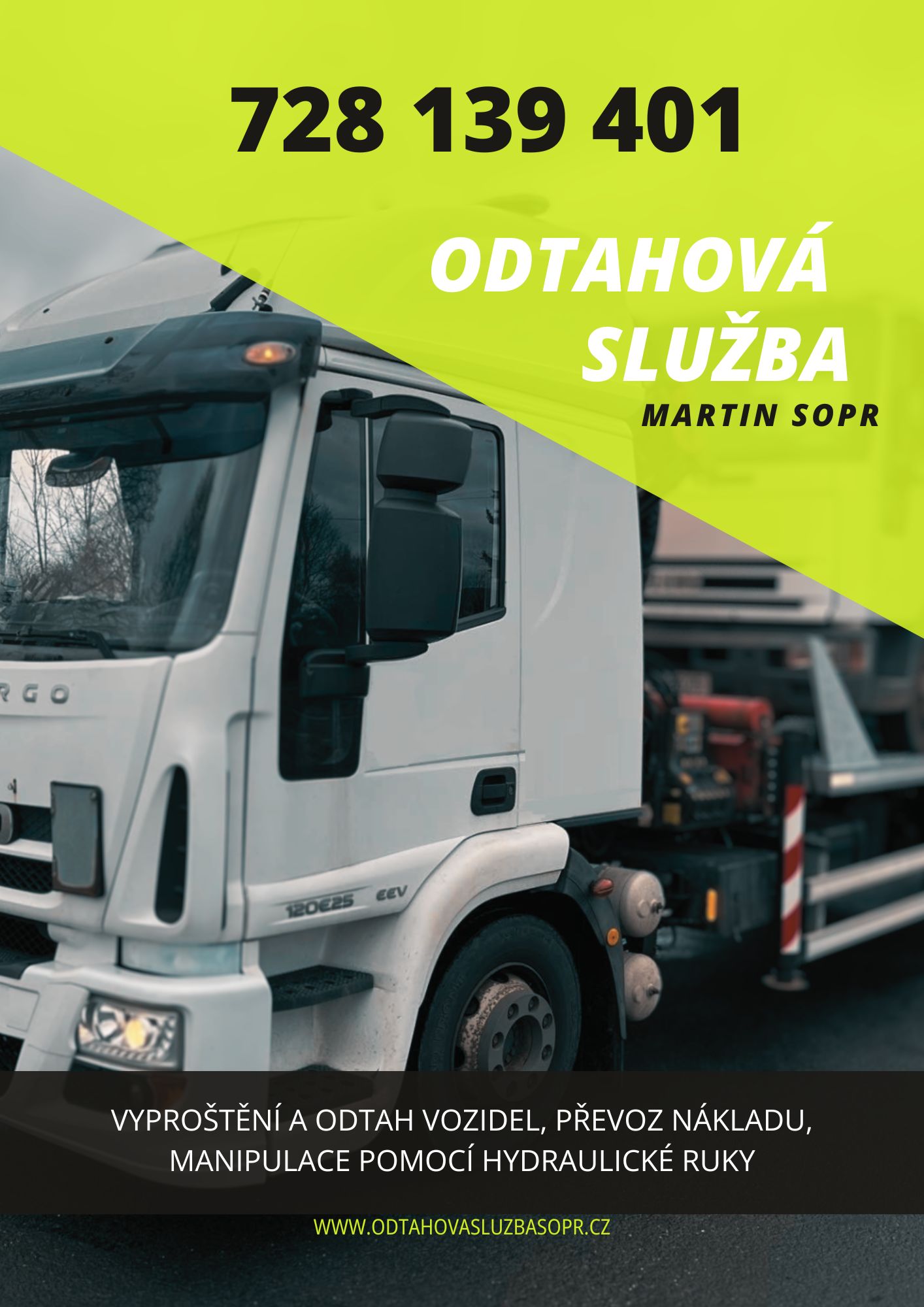 Odtahová služba Sopr foto 2