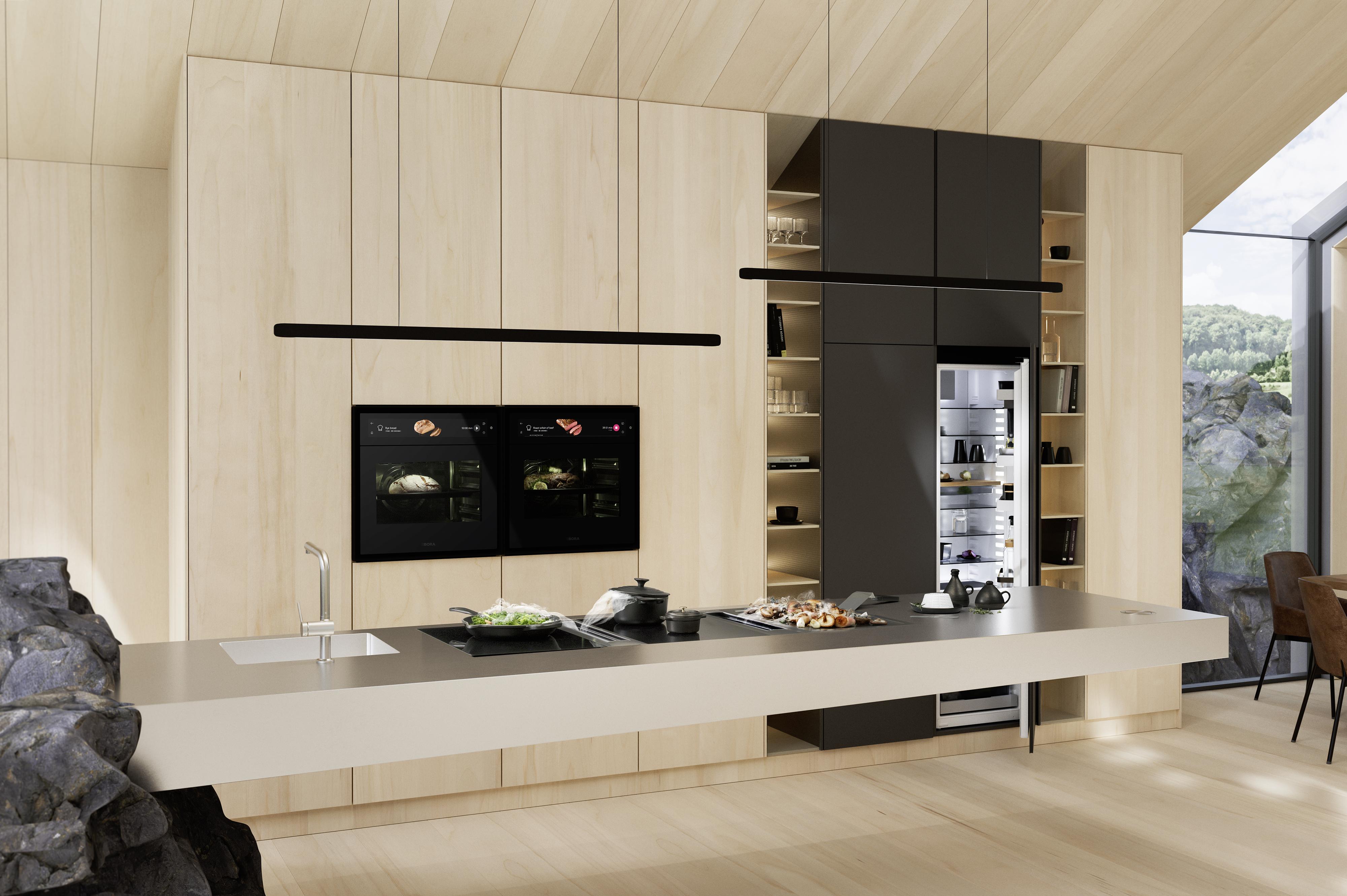 BORA digestoře - Plan 3 kuchyně