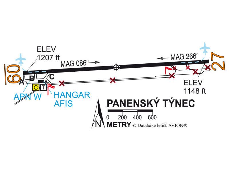 Letiště Panenský Týnec