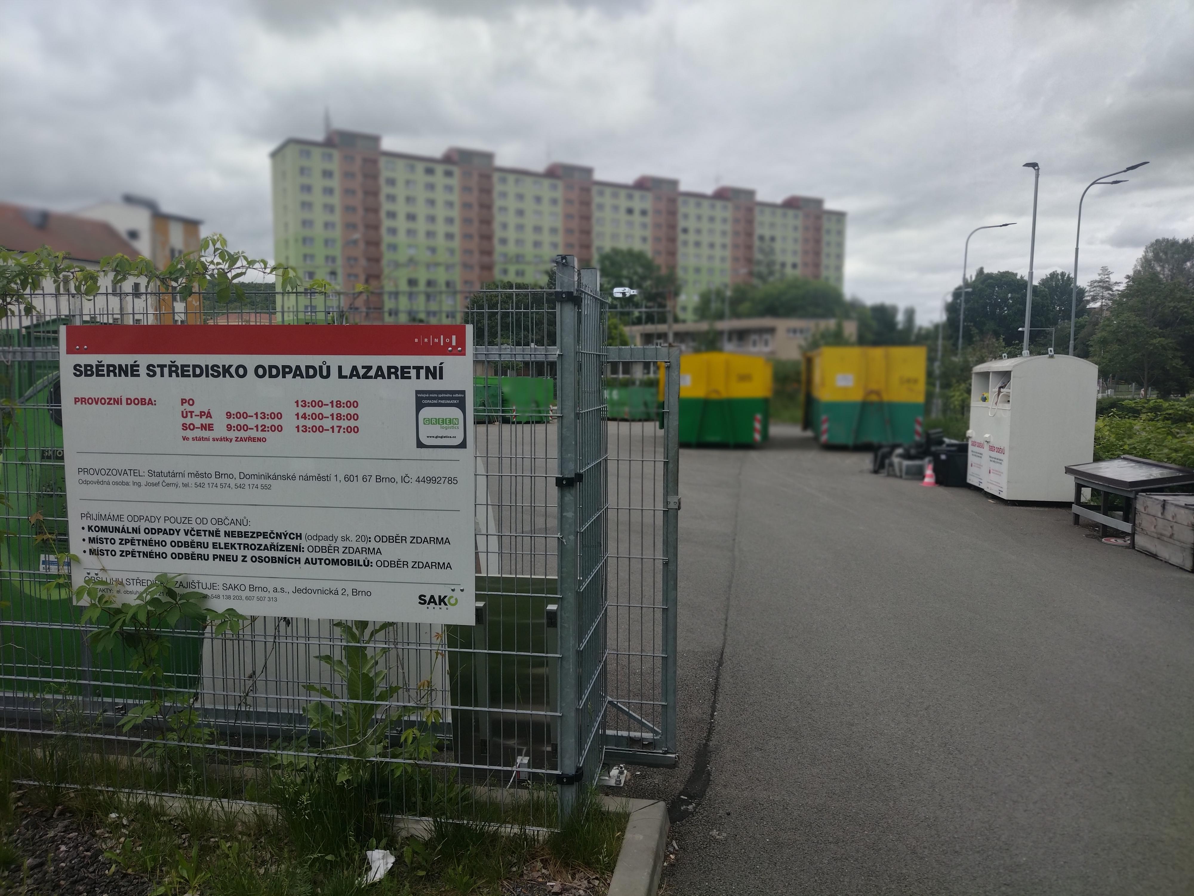 Sběrné středisko odpadů SAKO Brno a.s. foto 2