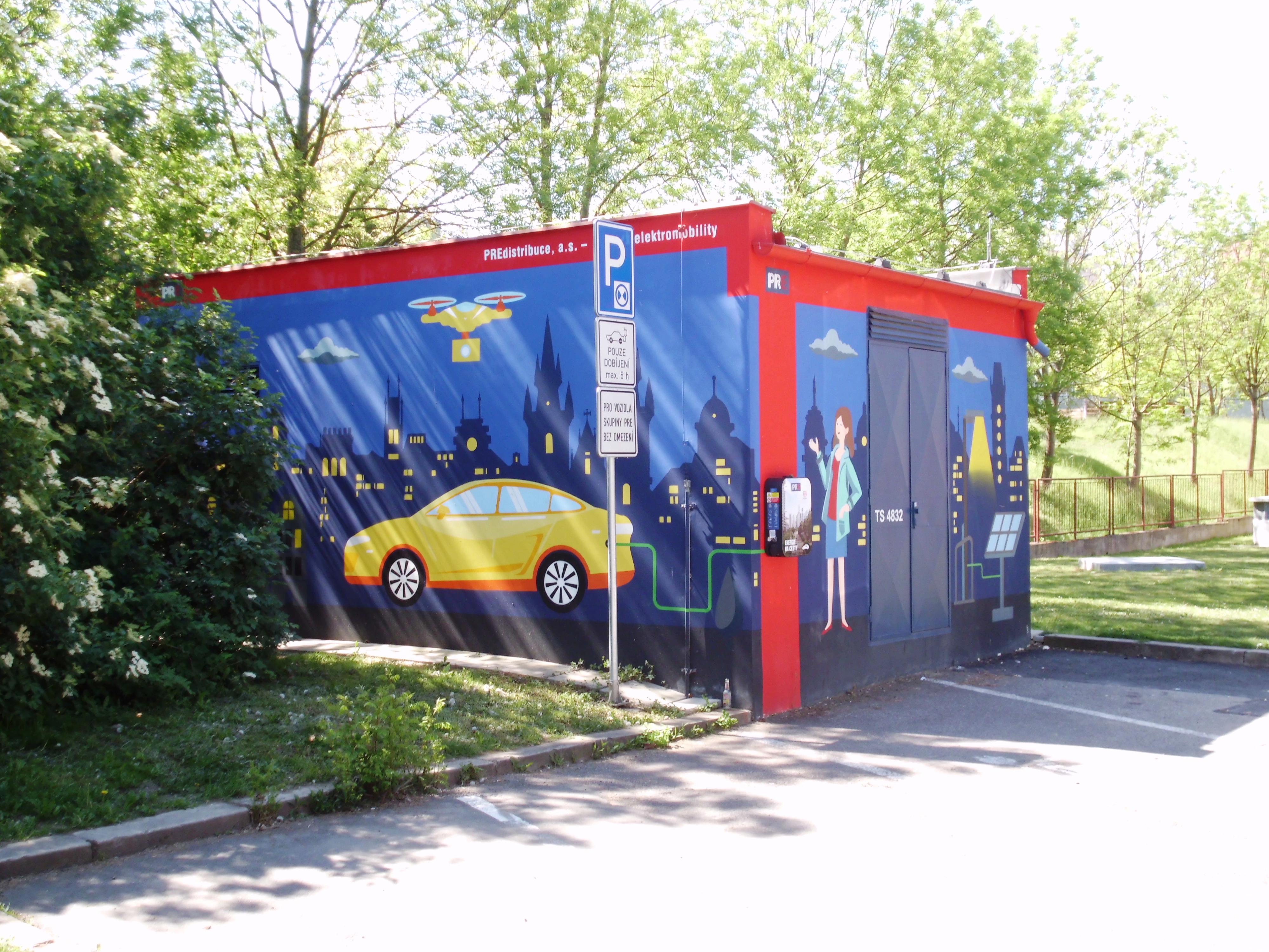 PREpoint - nabíjecí stanice PRE