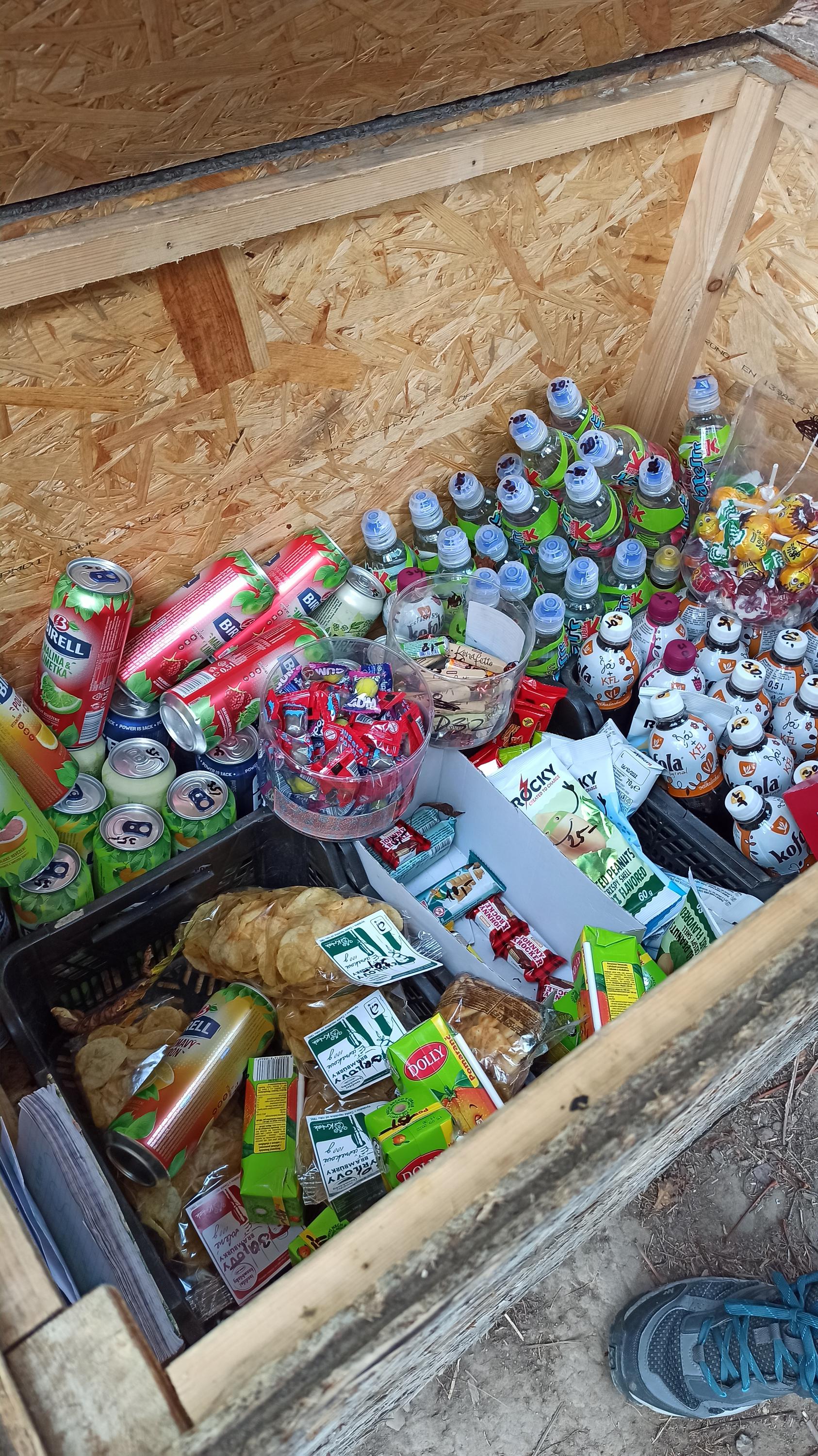 Lesní bar u Holštejna