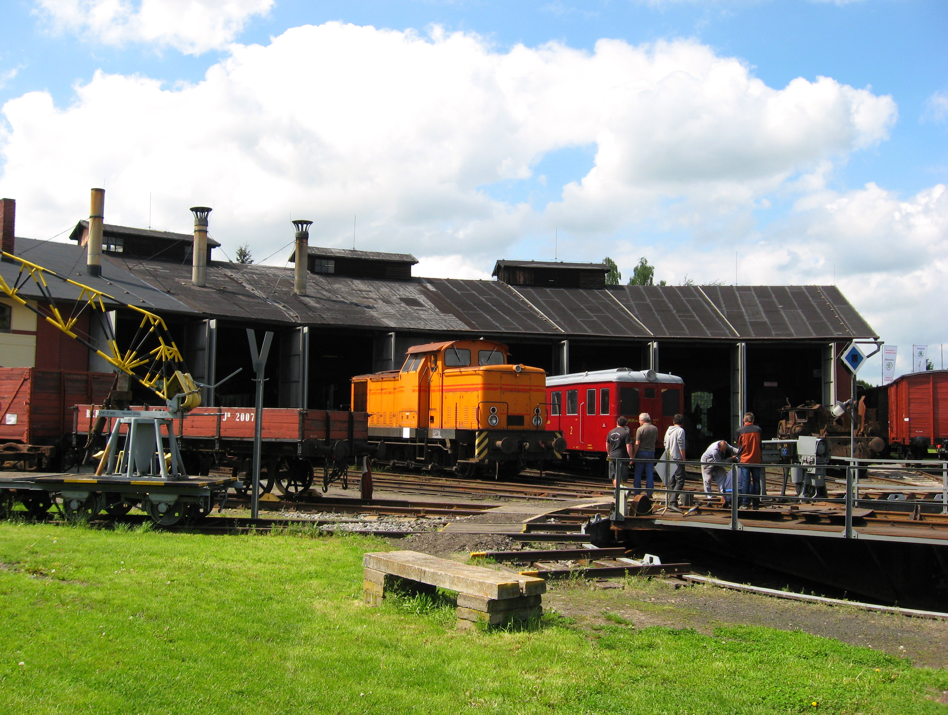 Železniční muzeum Výtopna Jaroměř