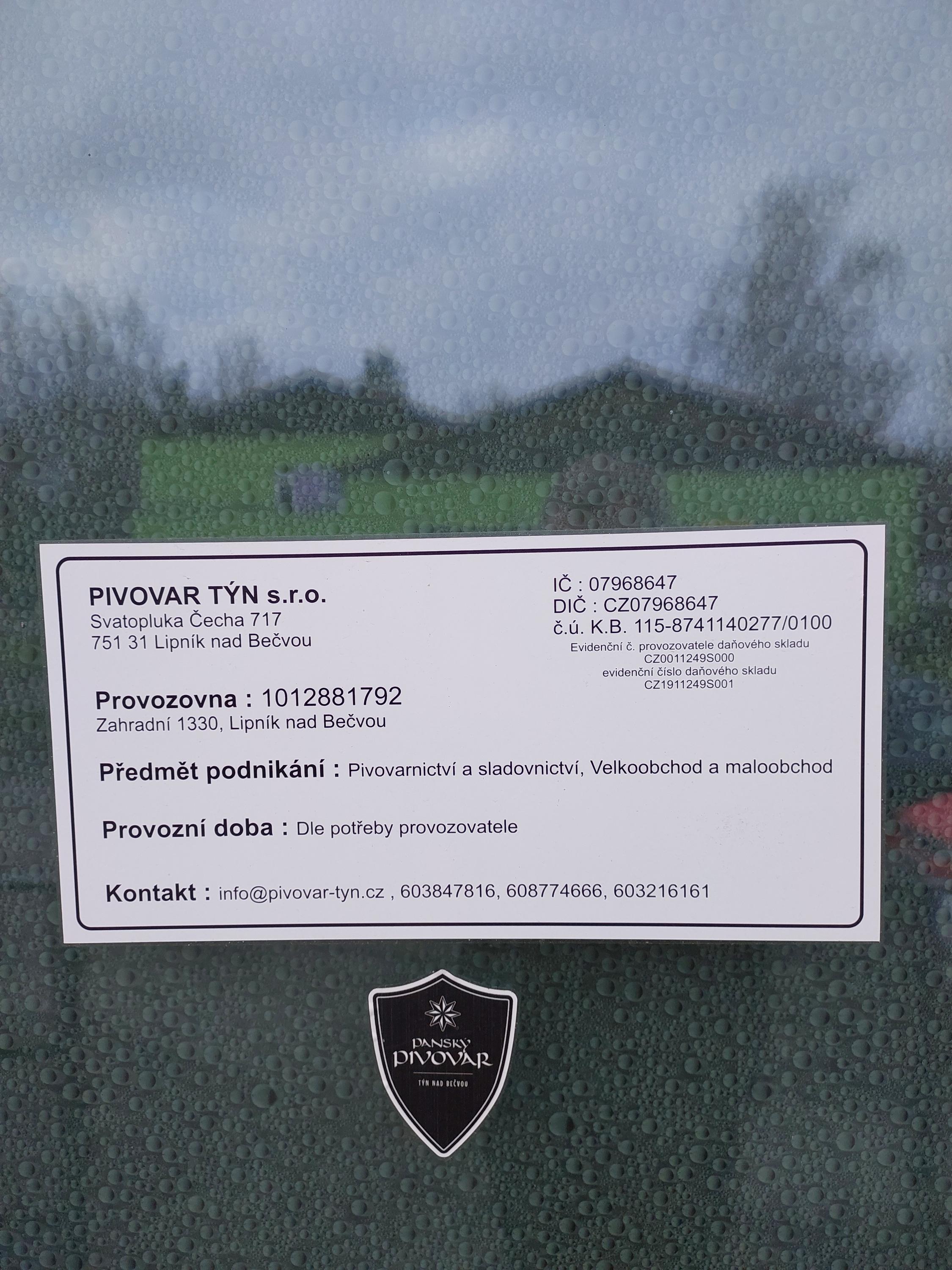 PIVOVAR TÝN, s.r.o. foto 2