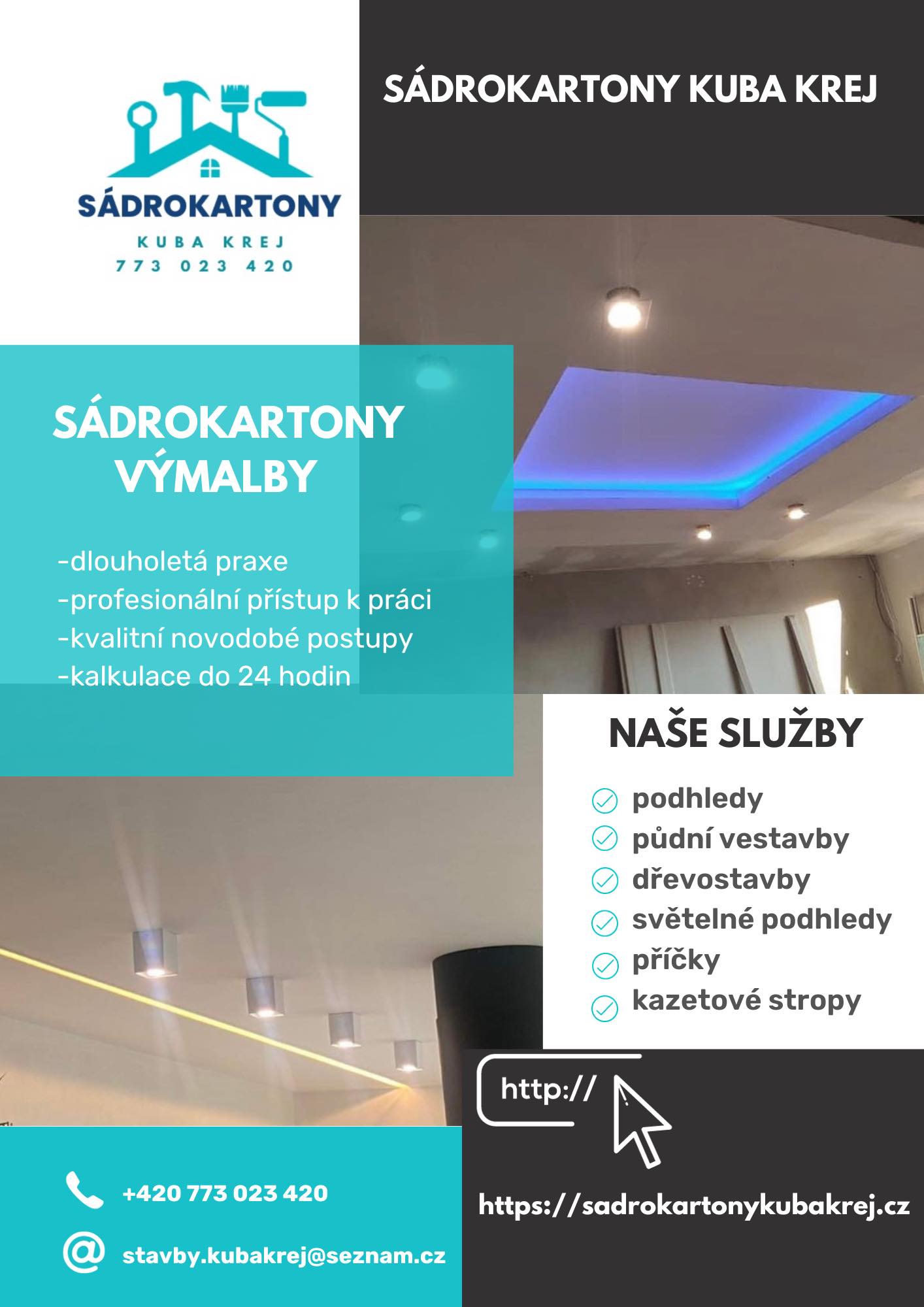 Sádrokartony Kuba Krej foto 4