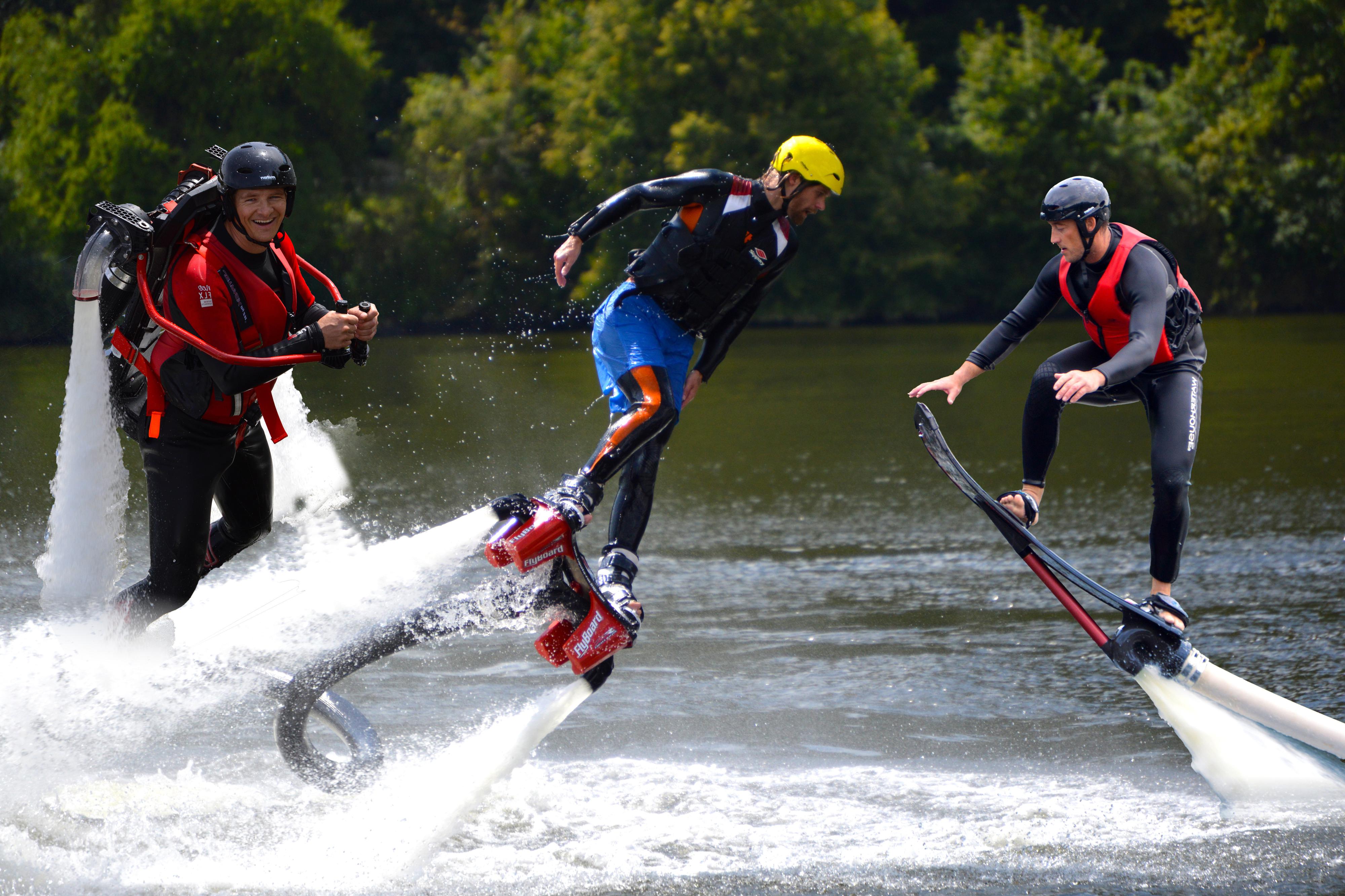 Flyboard, Hoverboard, Jetpack - 2v1