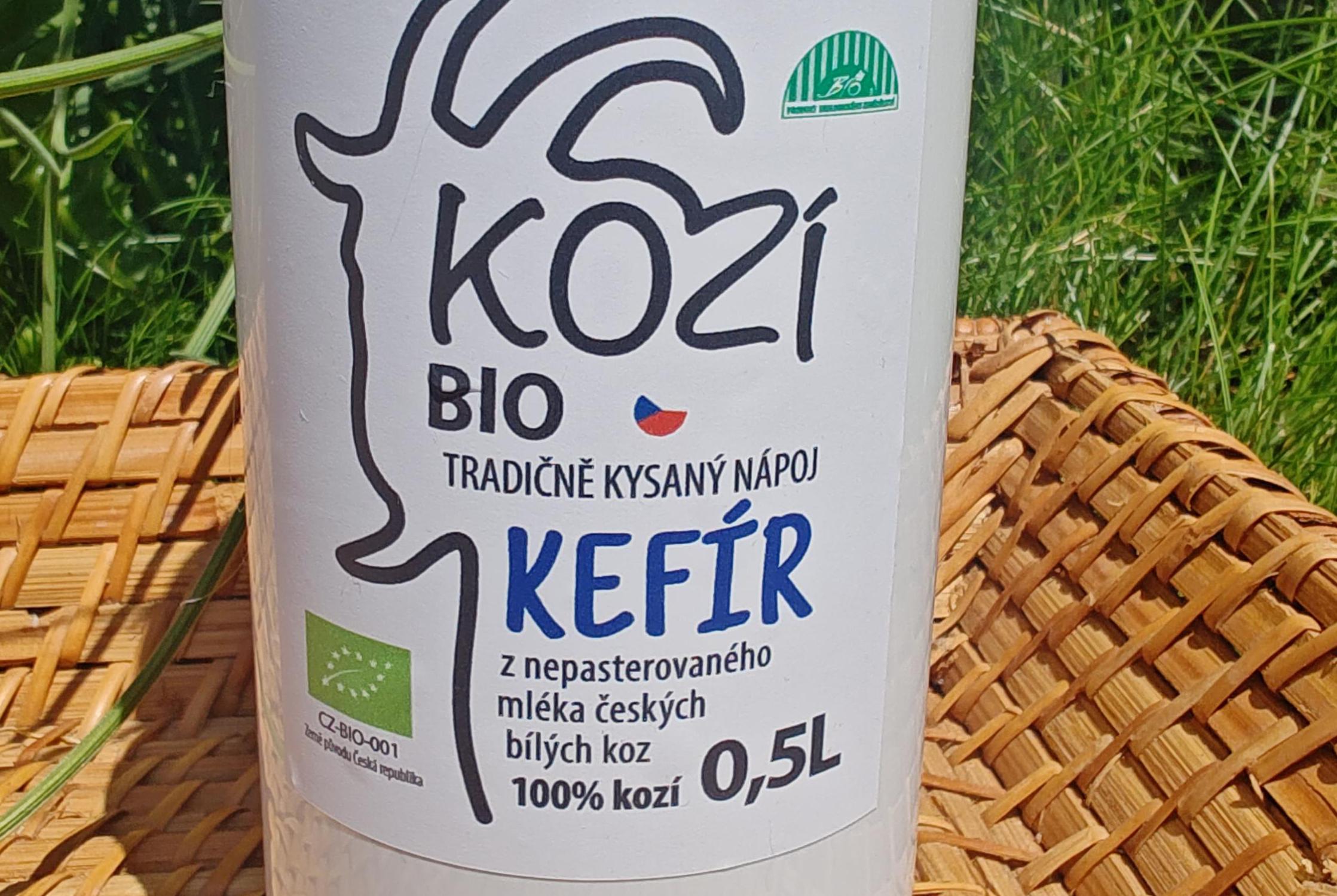 Kefír  z kozího BIO mléka ROW -  NONSTOP