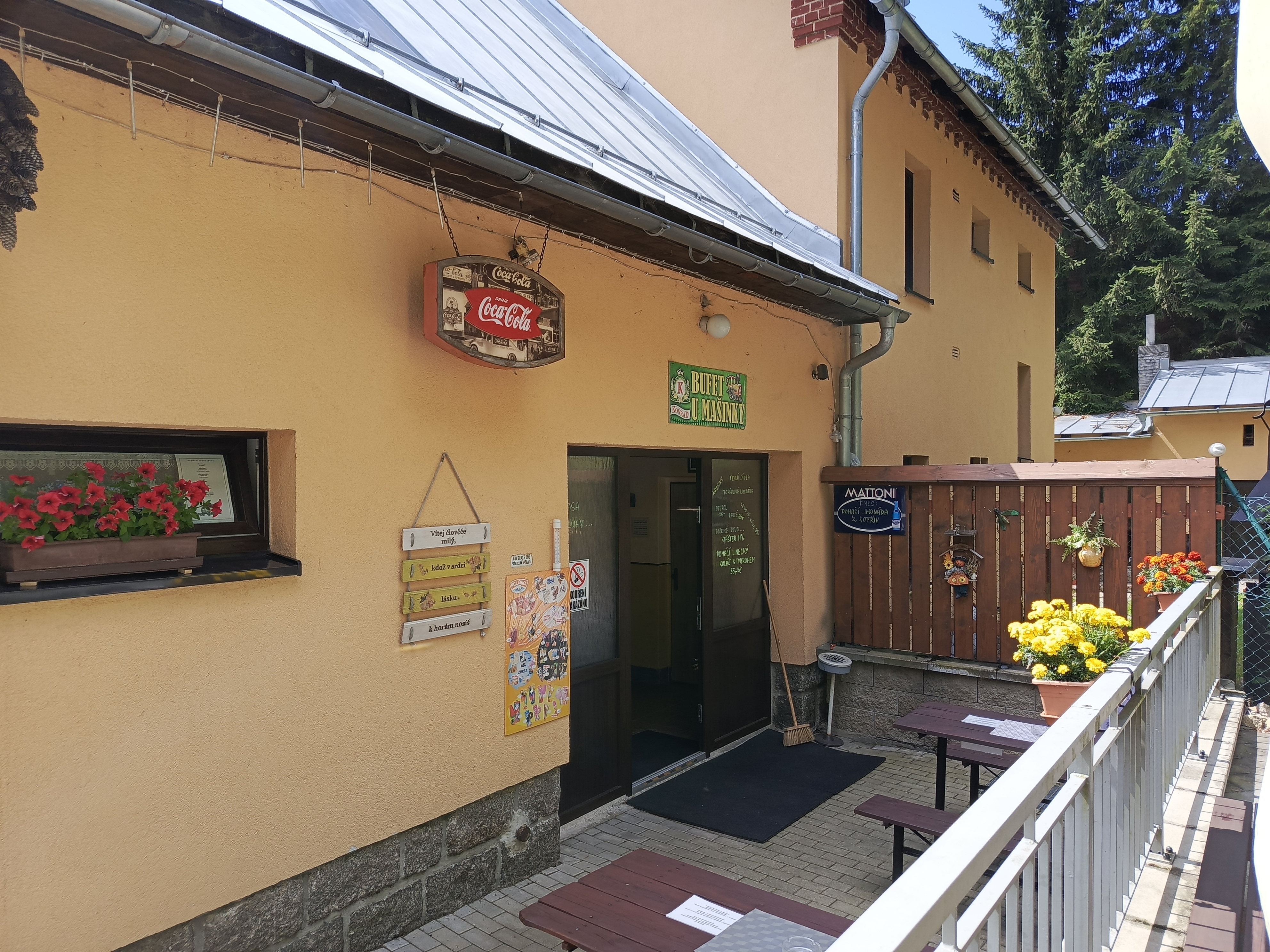 Občerstvení u Mašinky