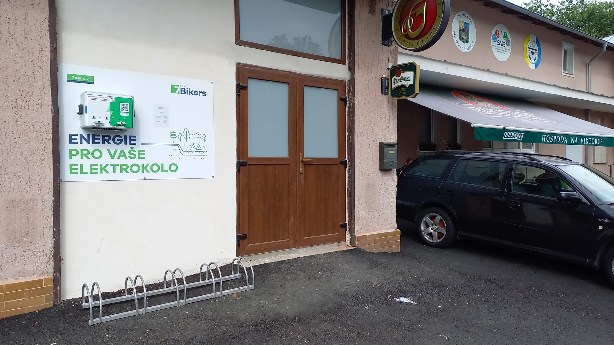 Nabíjecí stanice Sportovní areál Viktoria, Správa městských sportovišť, příspěvková společnost