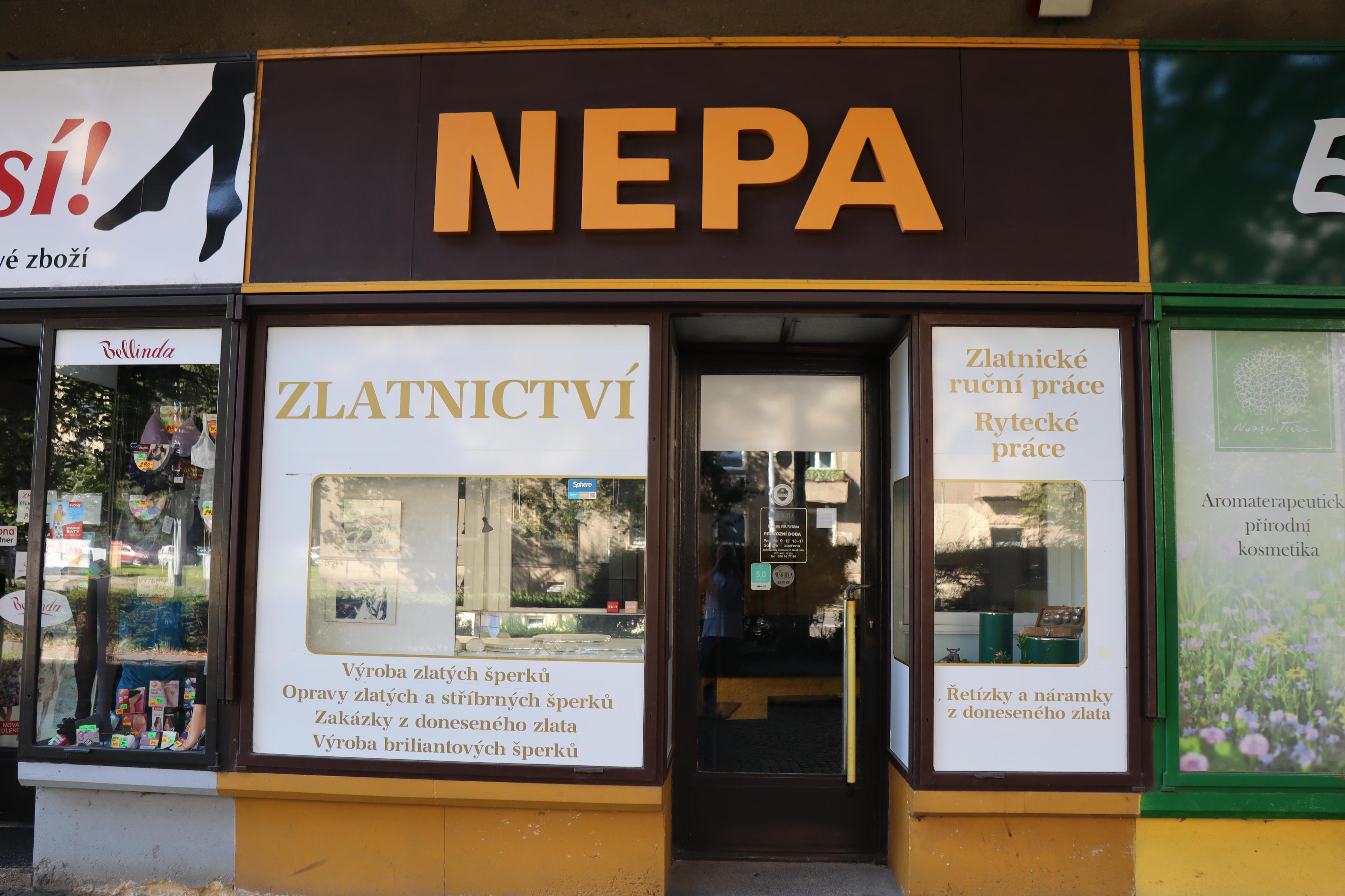 Zlatnictví Neškudla - NEPA