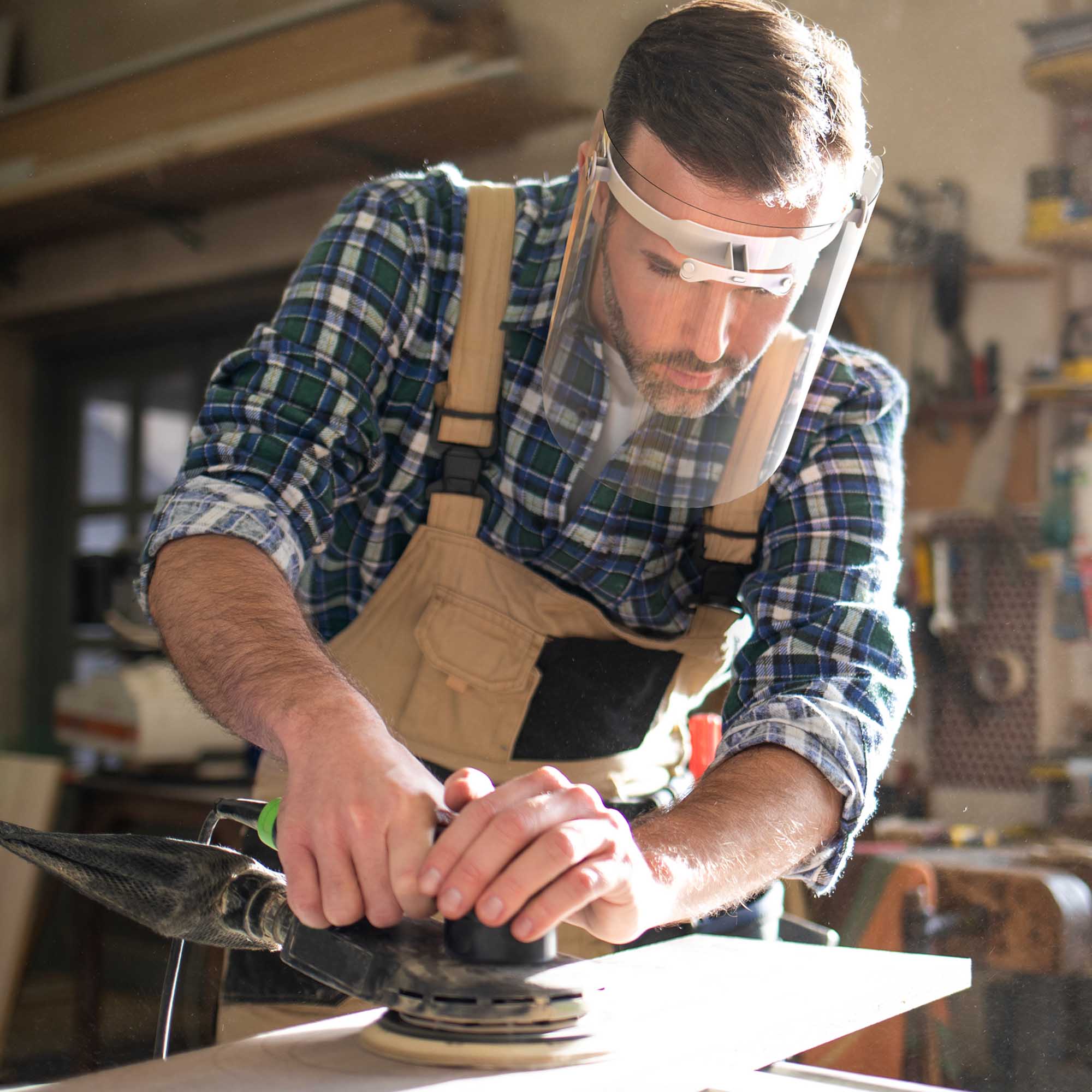 Obličejový štít foto 4