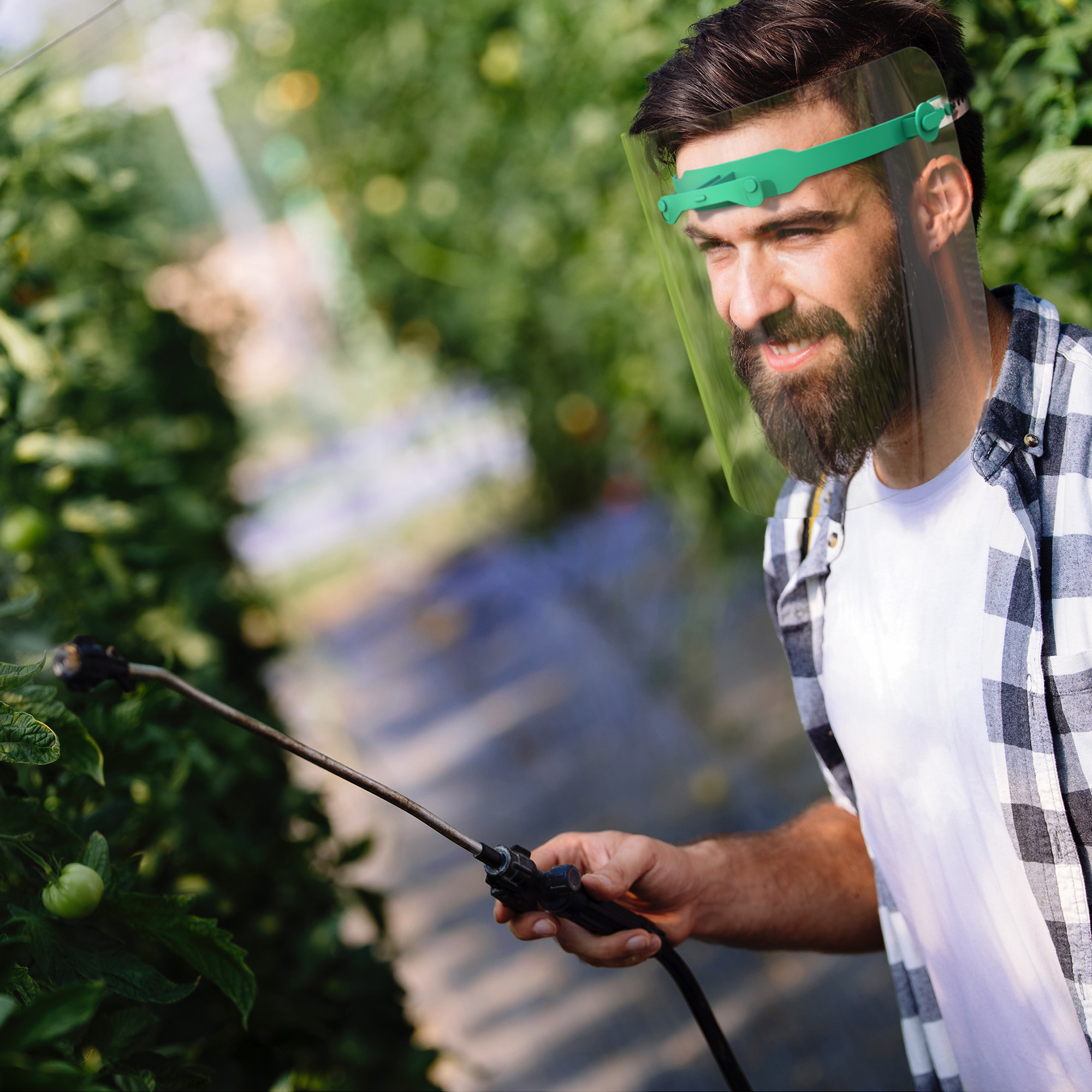 Obličejový štít foto 3