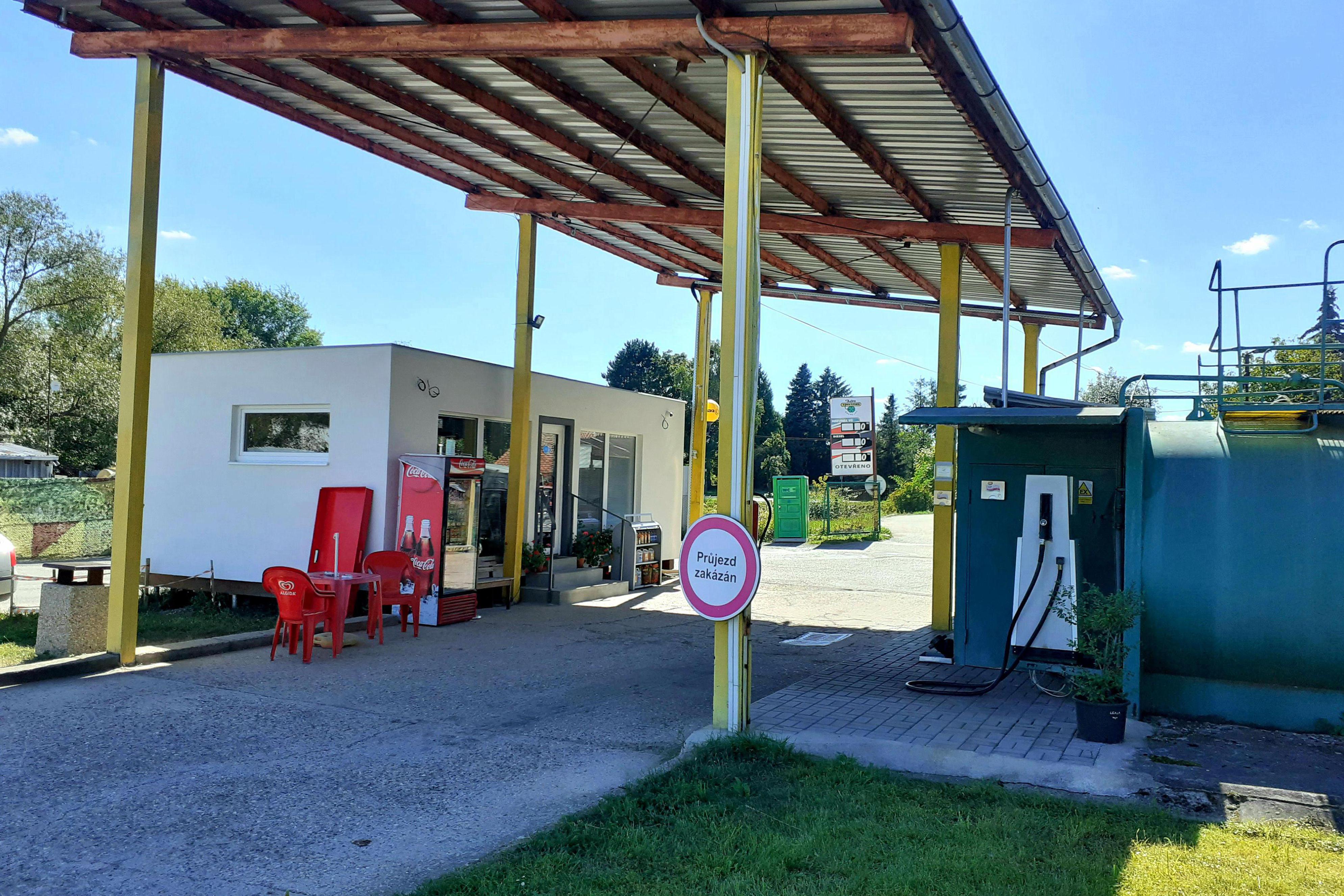 Čerpací stanice Agrospectrum Ondřejov