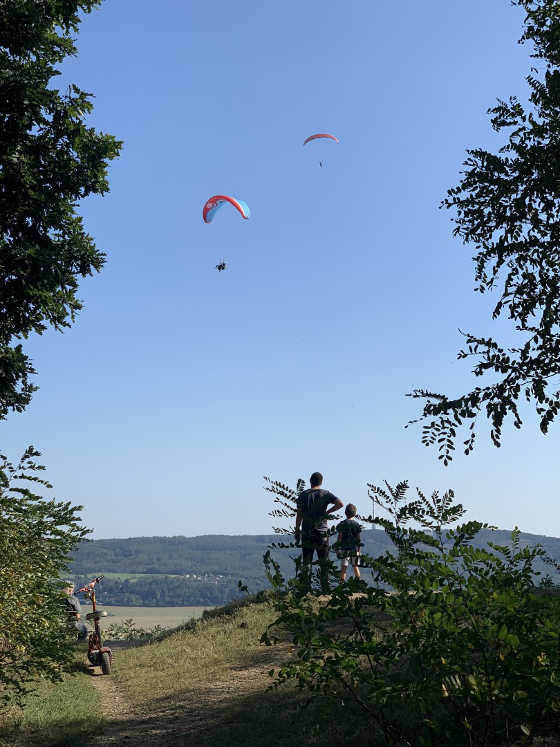 Tandem paragliding nad Prahou foto 5
