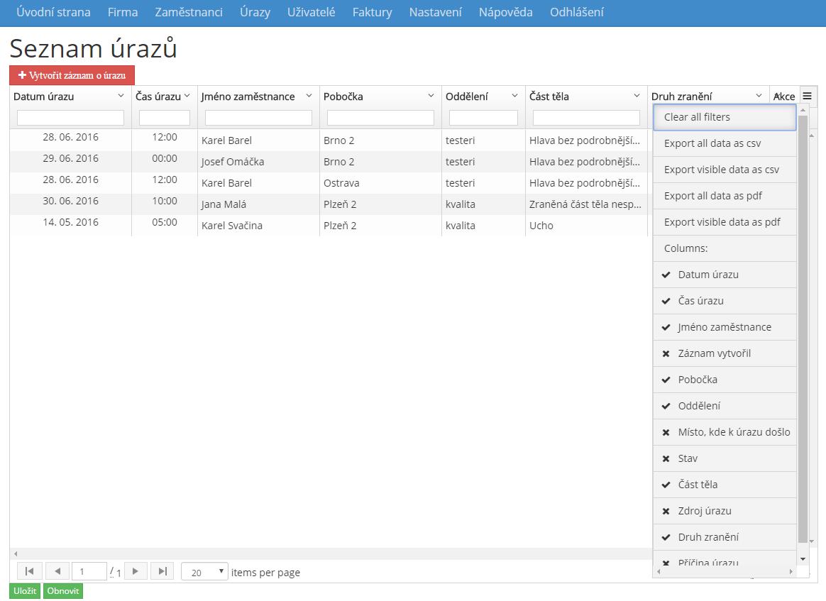 Ing. Václav Hlůžek - Kniha úrazů foto 2