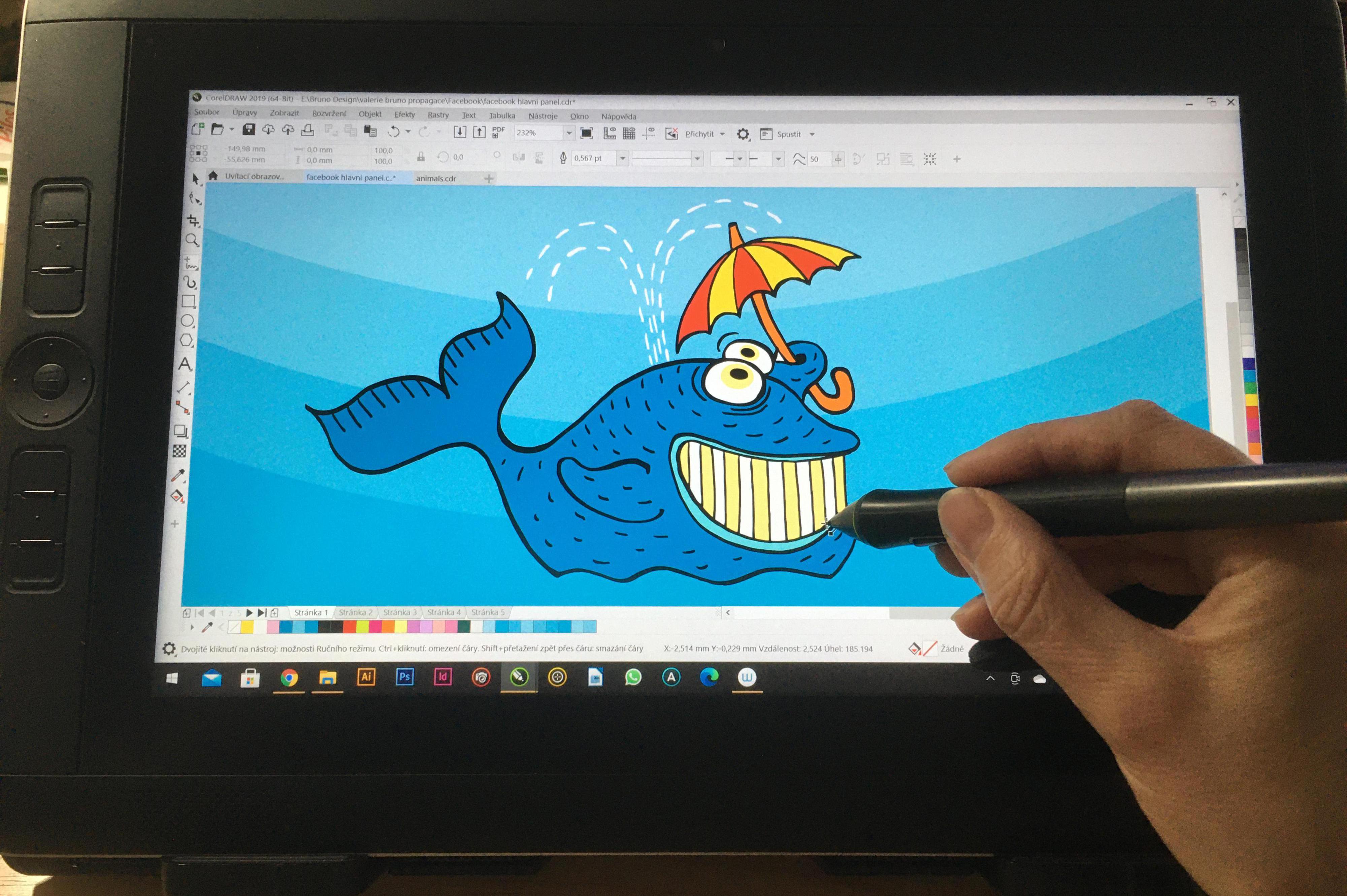 Ilustrátorka Valerie Brůnová