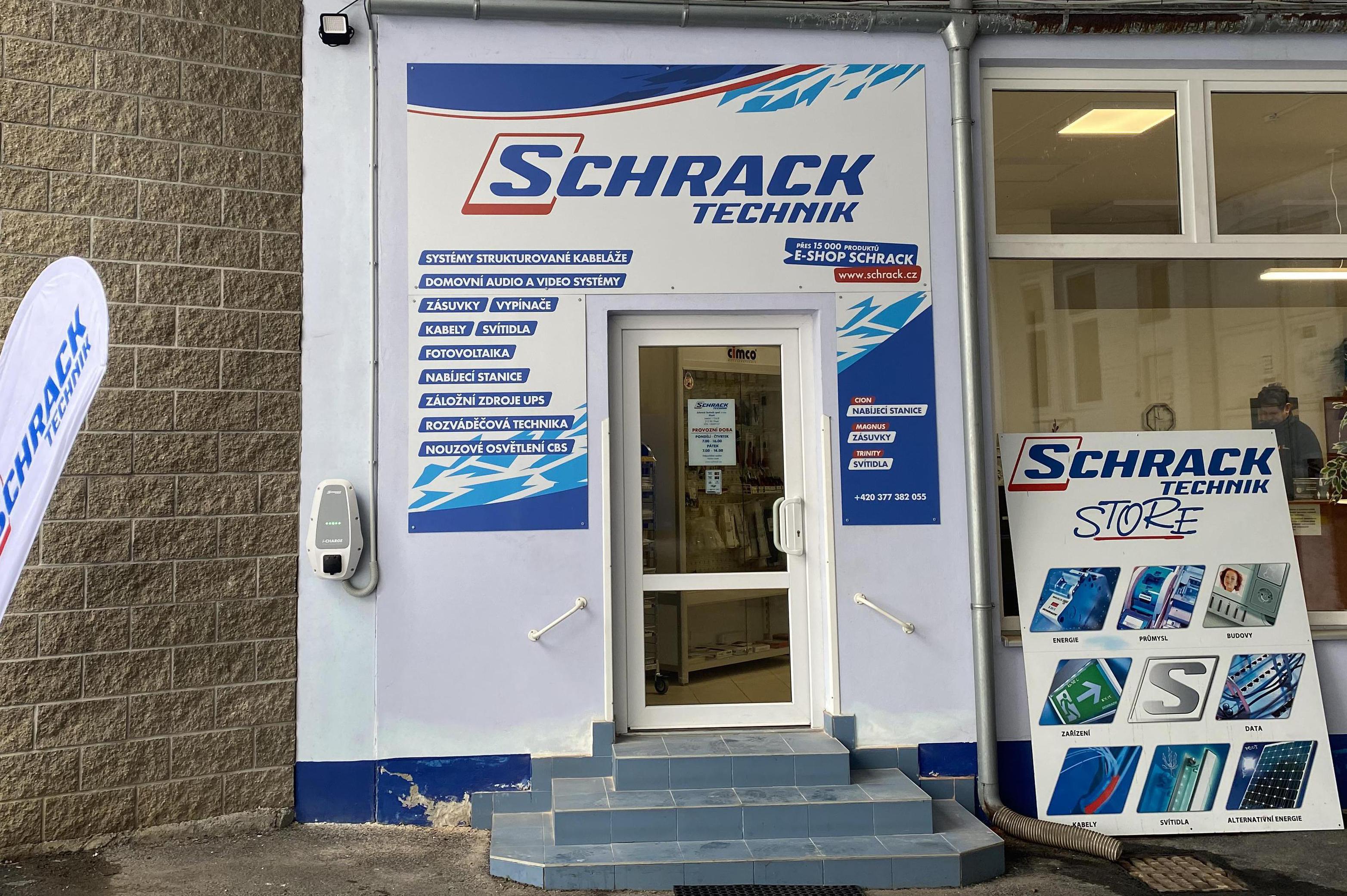 Schrack Technik - nabíjecí stanice i-CHARGE CION