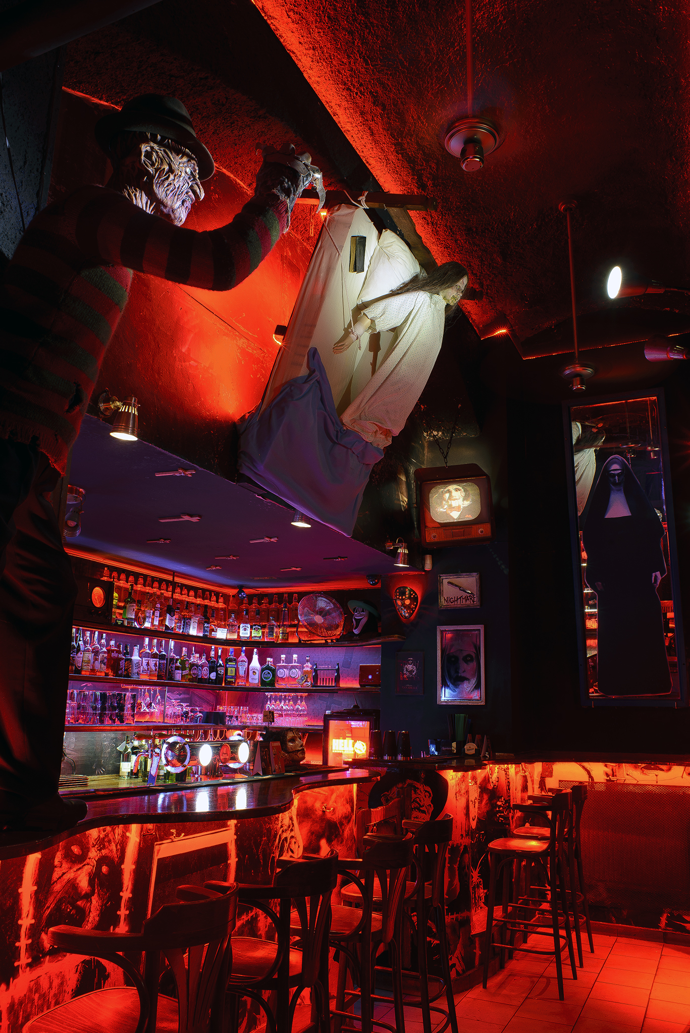 Nightmare Prague horror bar foto 6