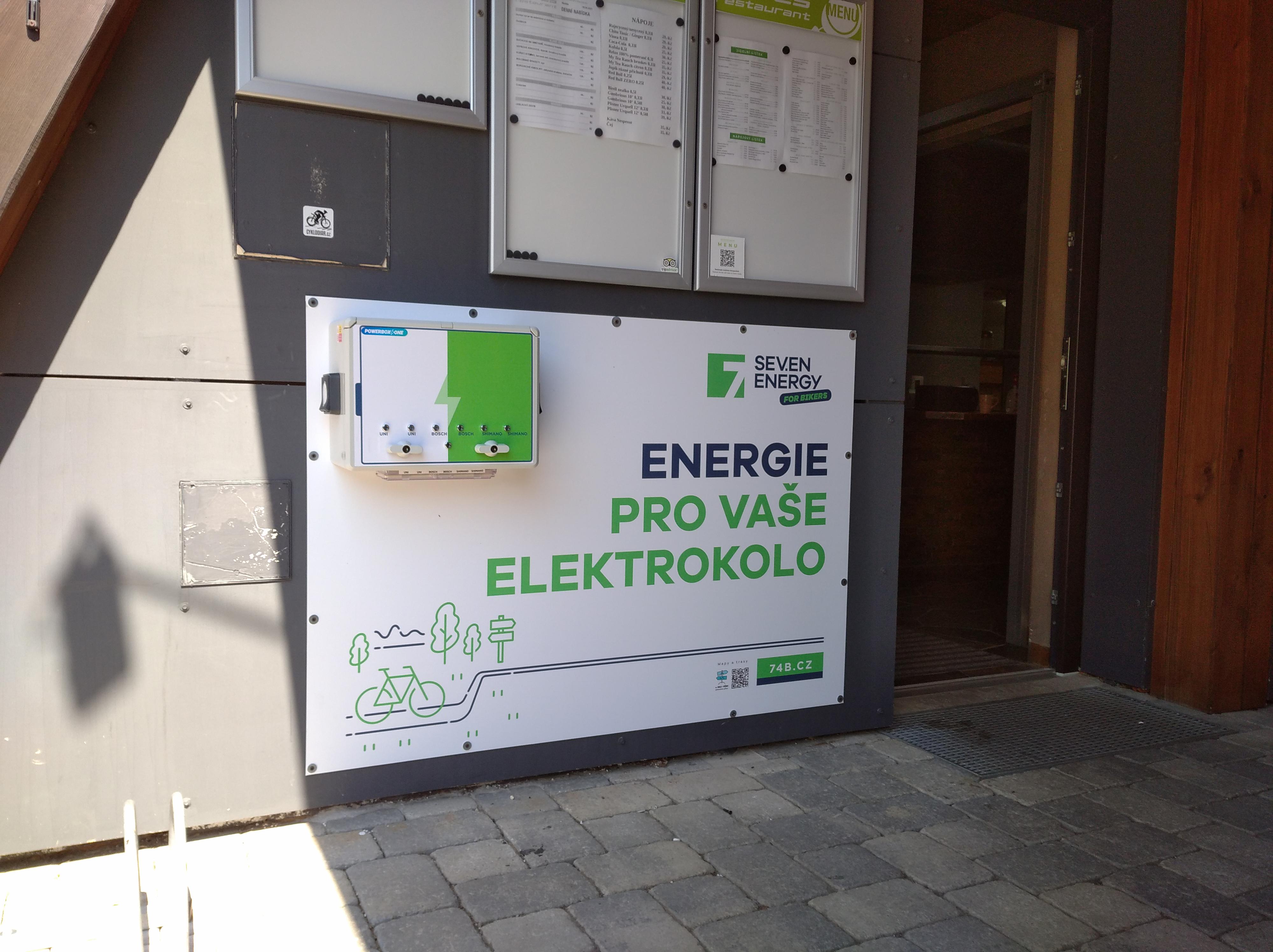 Nabíjecí stanice Aprés restaurant