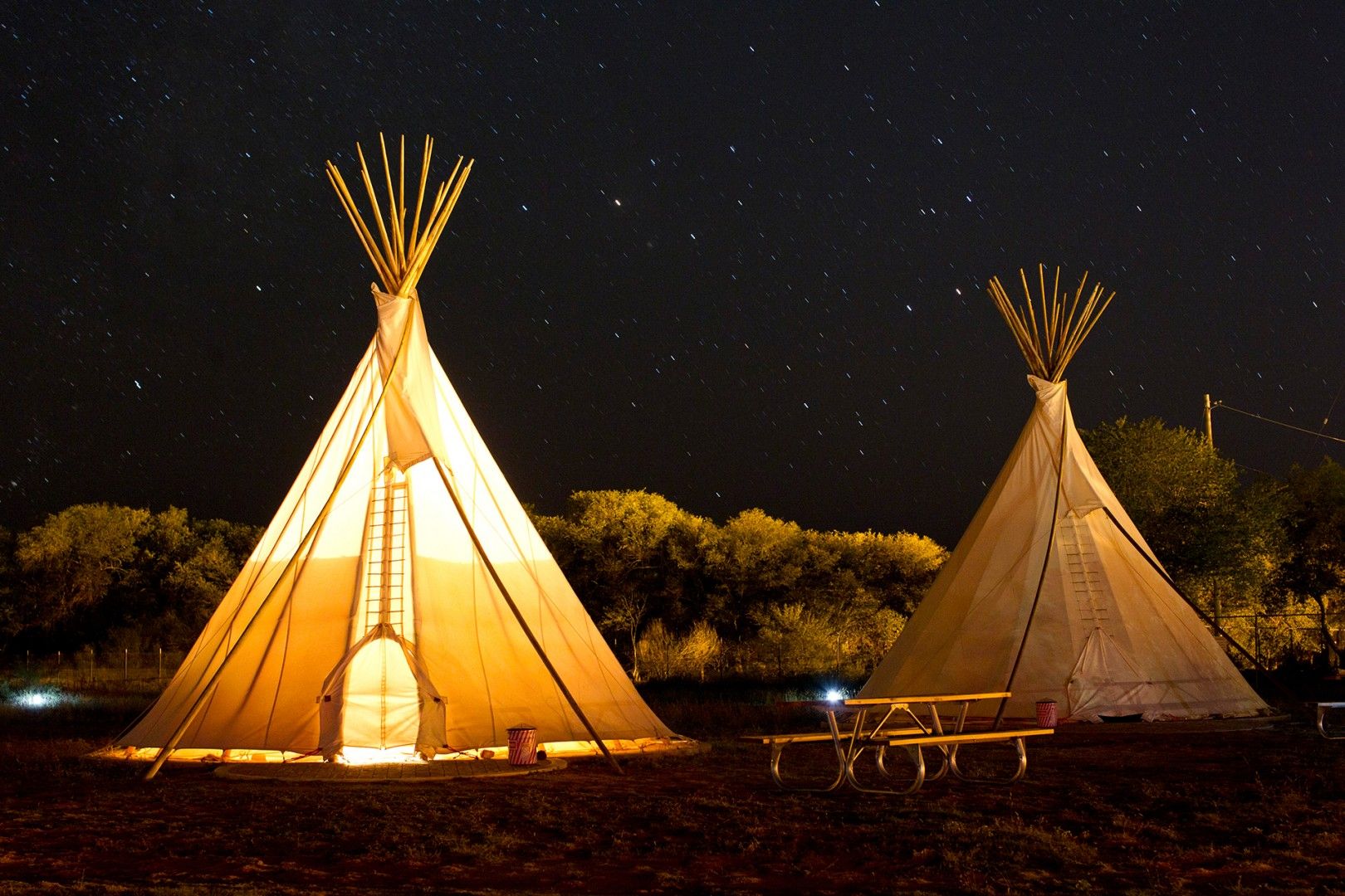 Ubytování v TEEPEE v SAFARI RESORTU