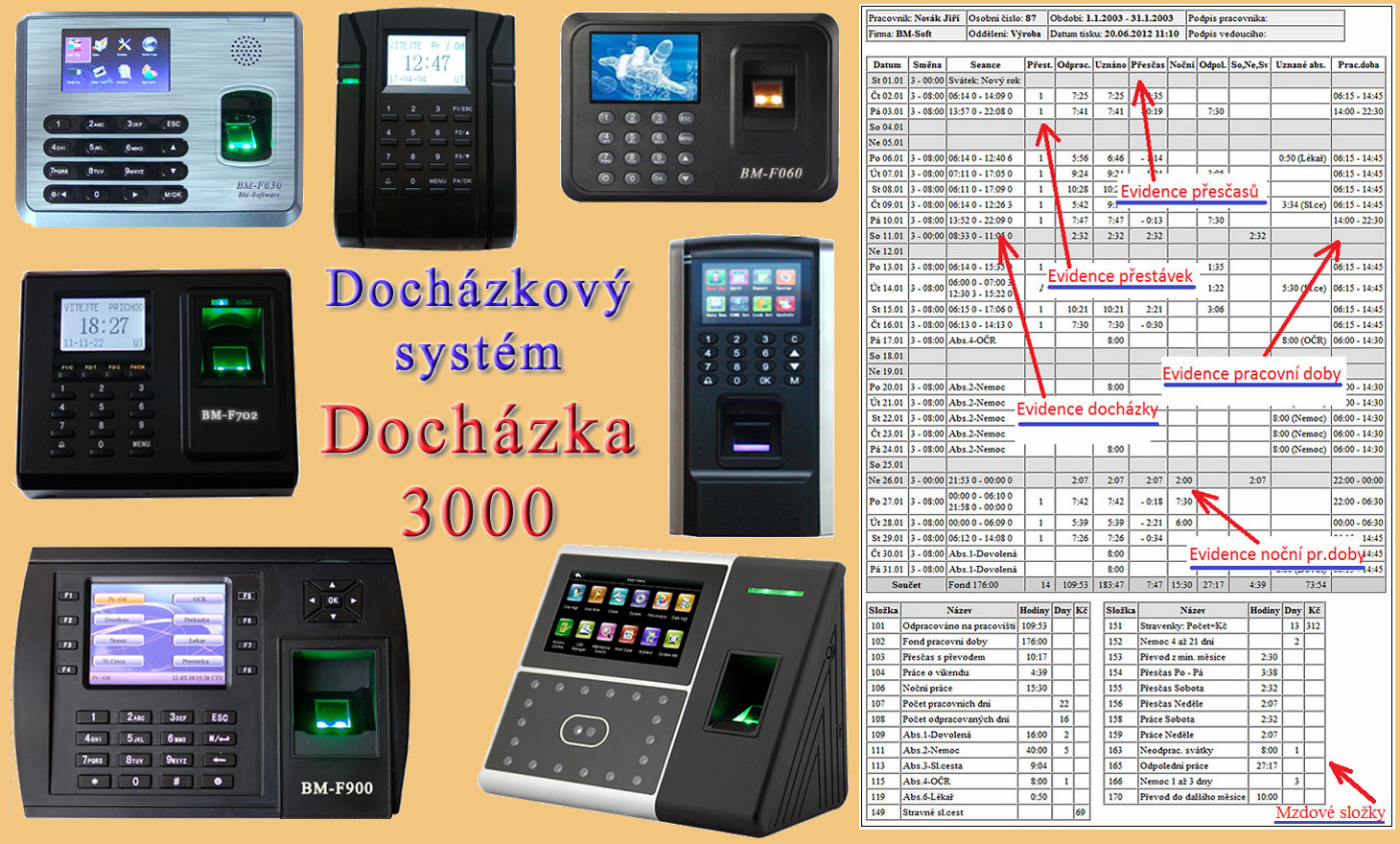 Dochazka.eu - Docházka 3000 foto 3