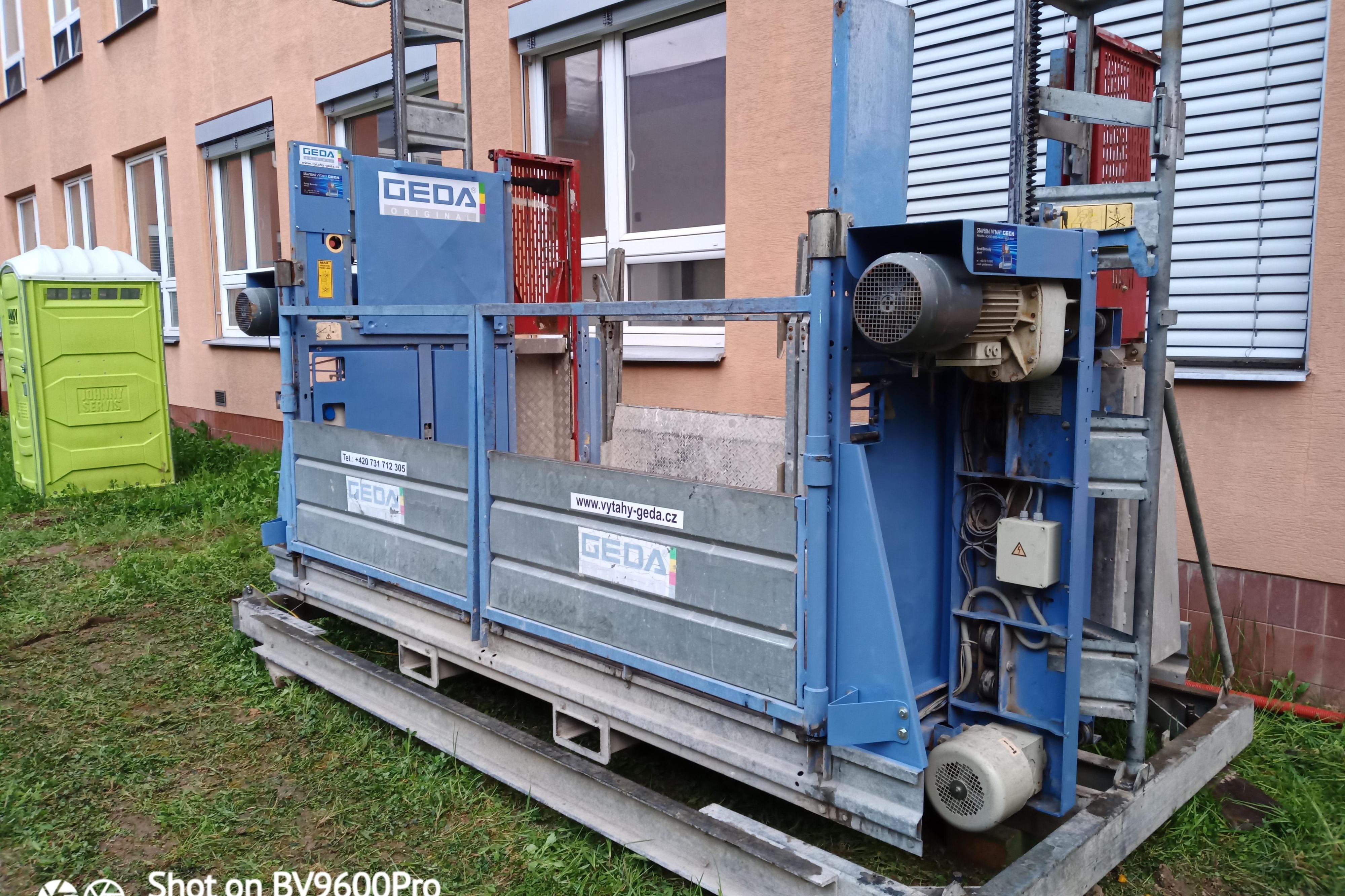 Stavební výtahy Geda