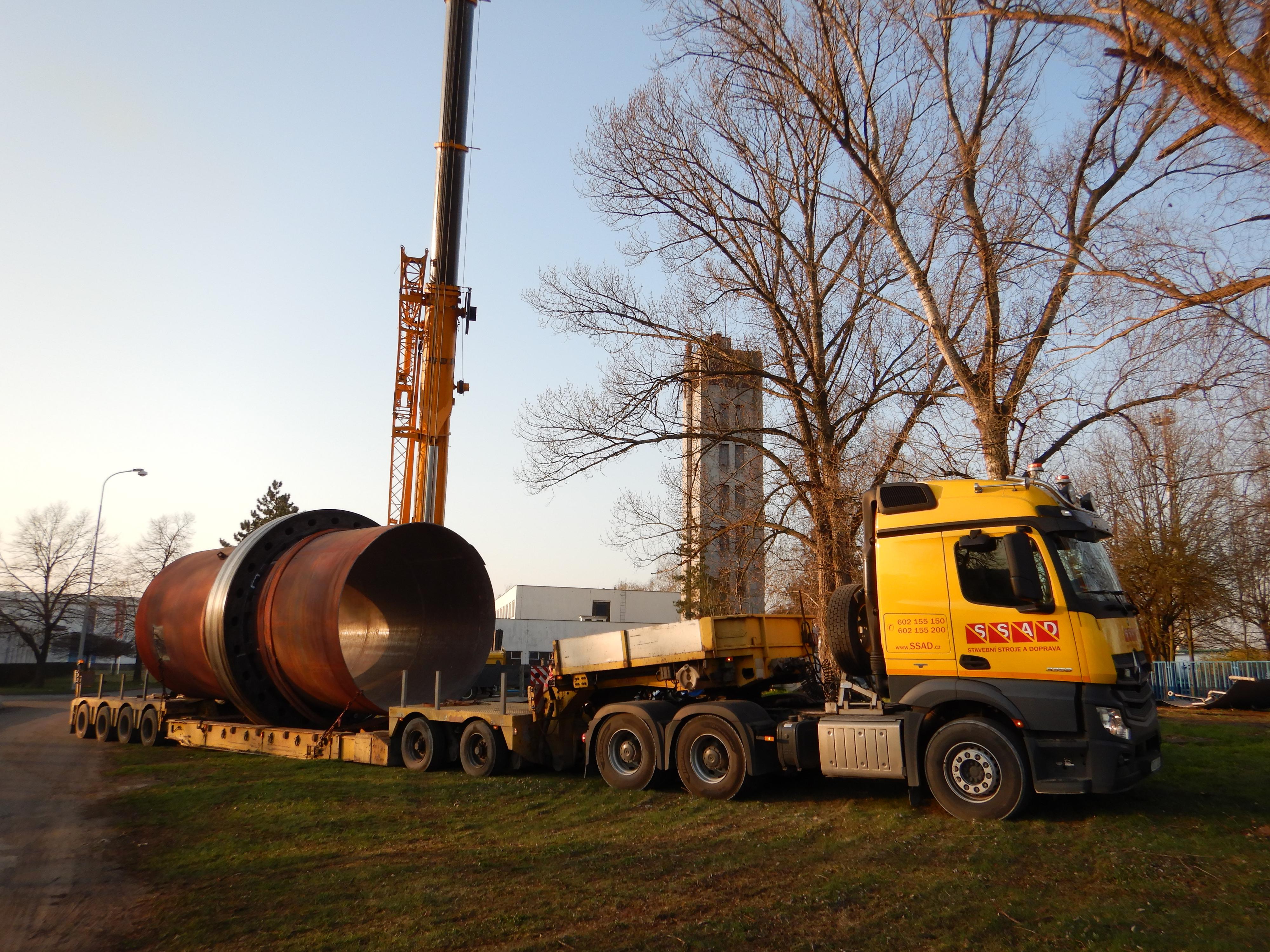 SSAD – přeprava nadměrných nákladů foto 6