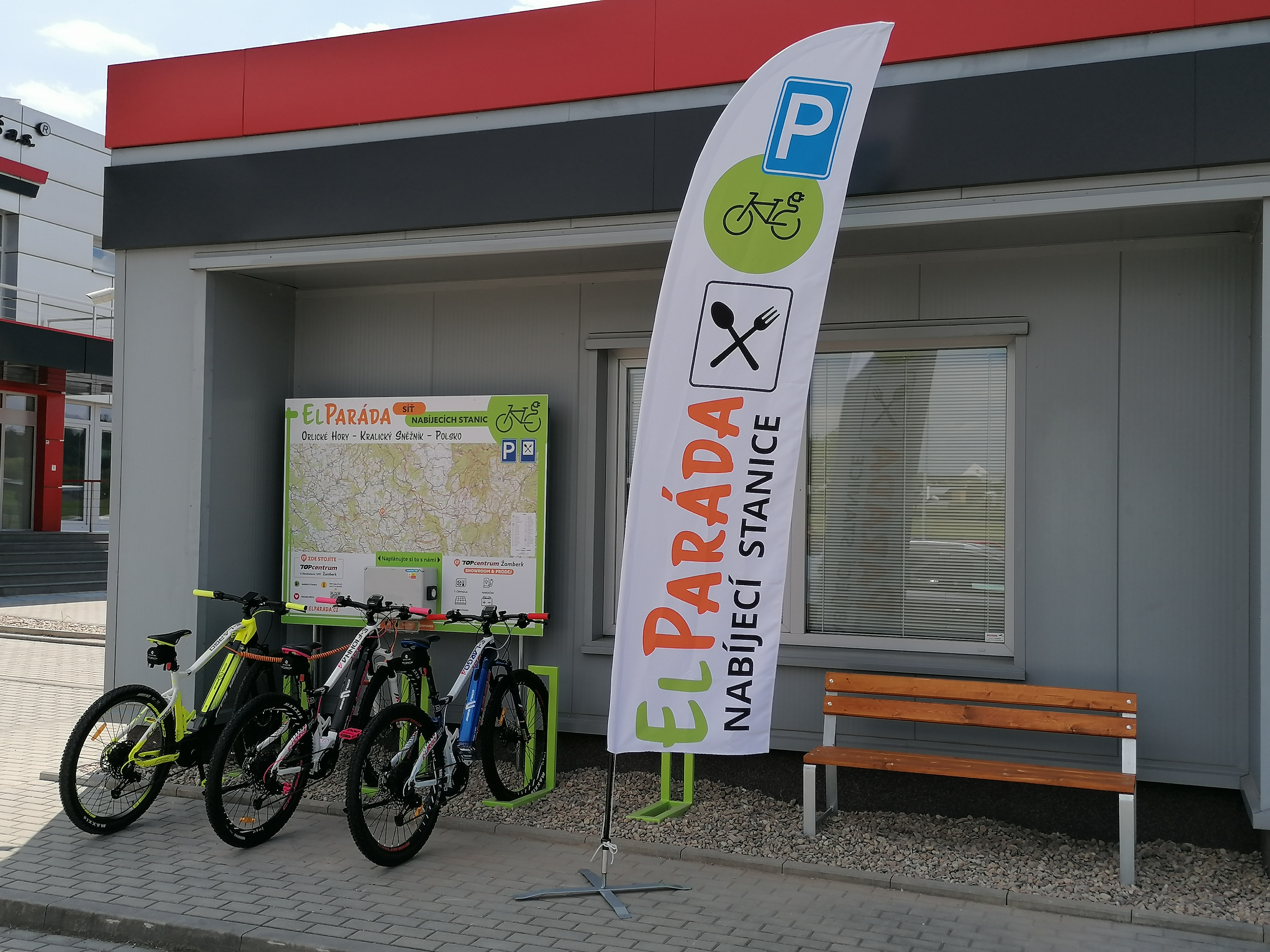 ElParáda – nabíjecí stanice