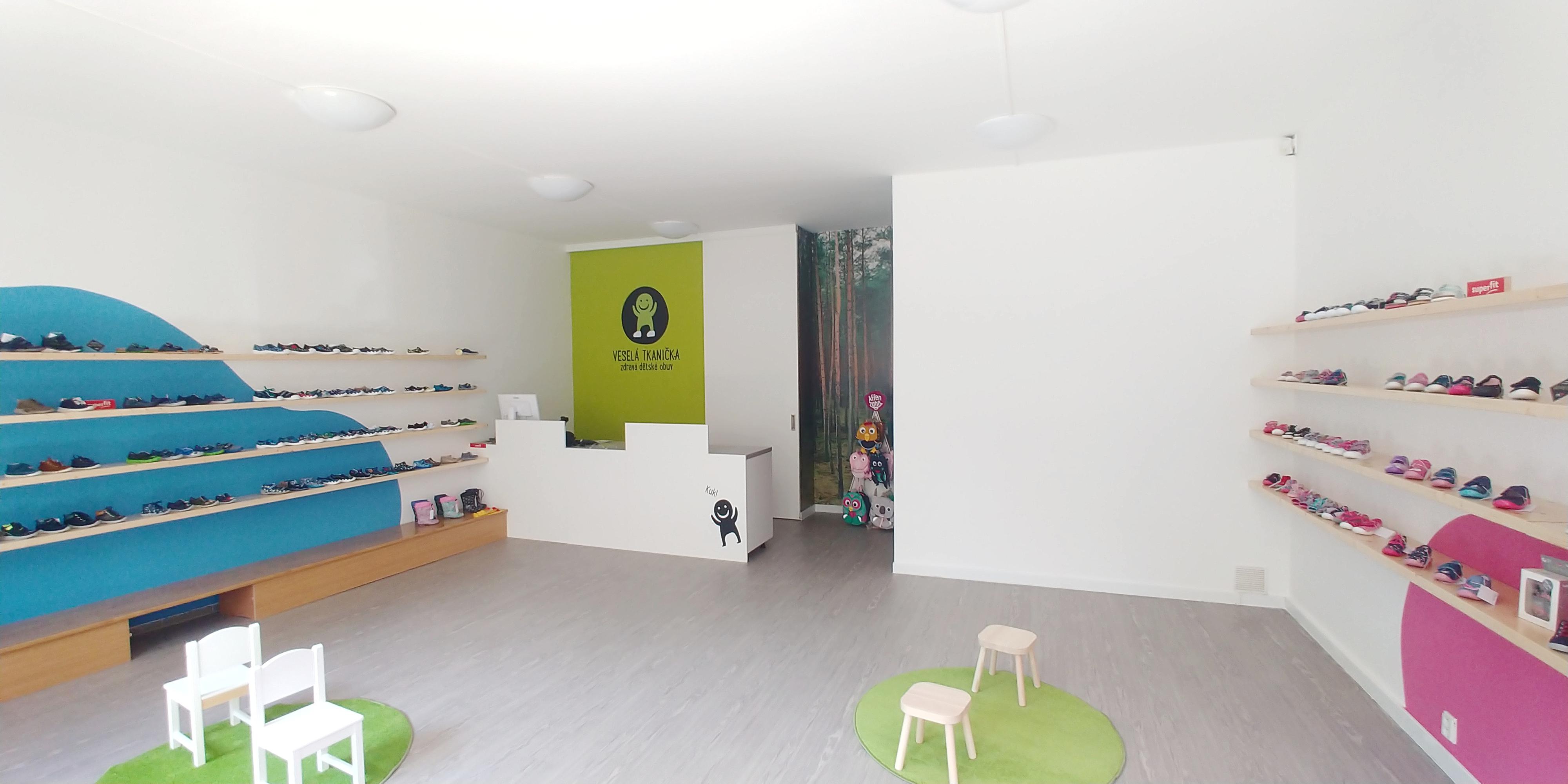Zdravá dětská obuv Veselá Tkanička foto 2
