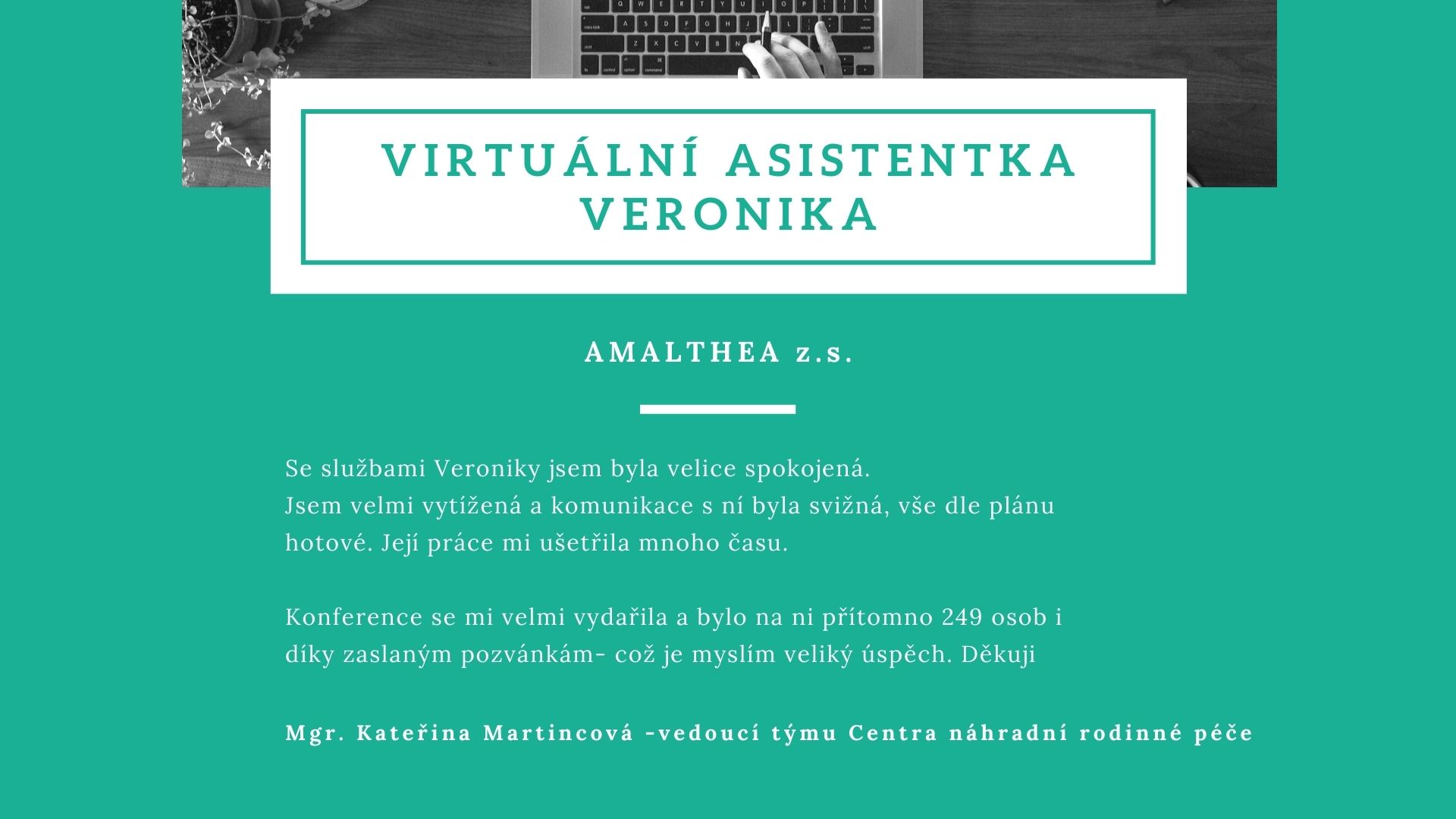 Virtuální asistentka Veronika foto 4