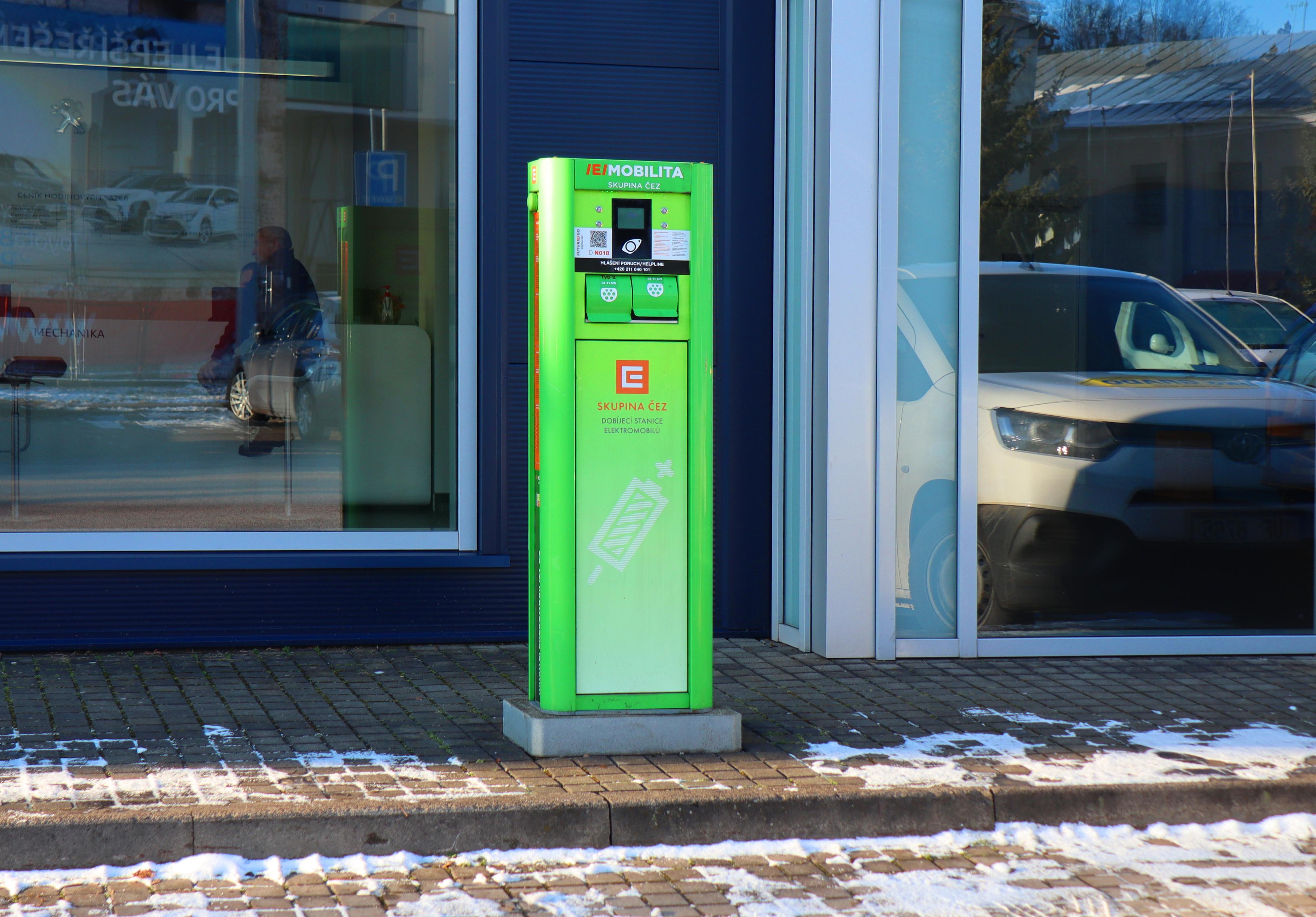 Nabíjecí stanice ČEZ foto 3