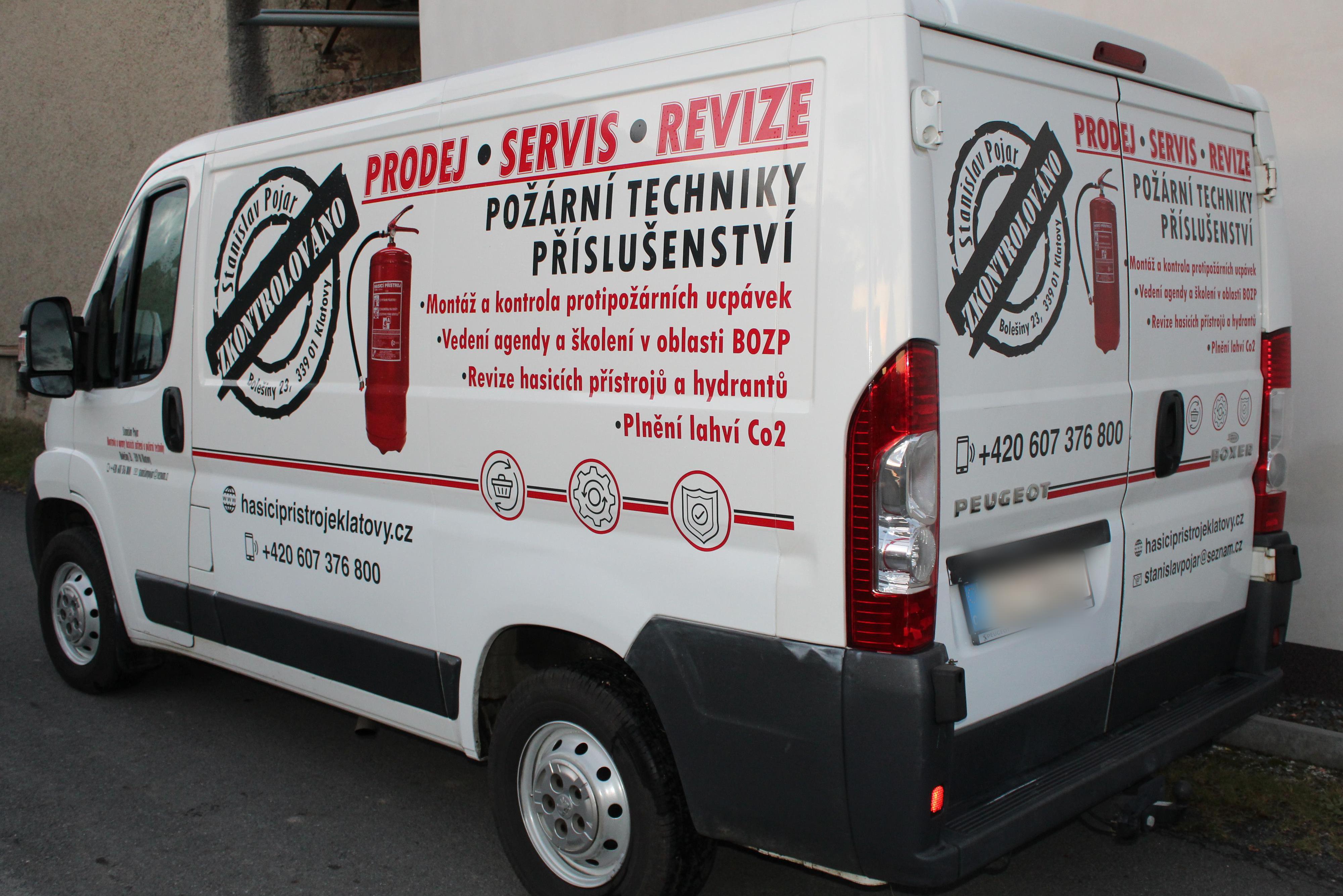 Kontrola a opravy hasicích zařízení a požární techniky - Stanislav Pojar