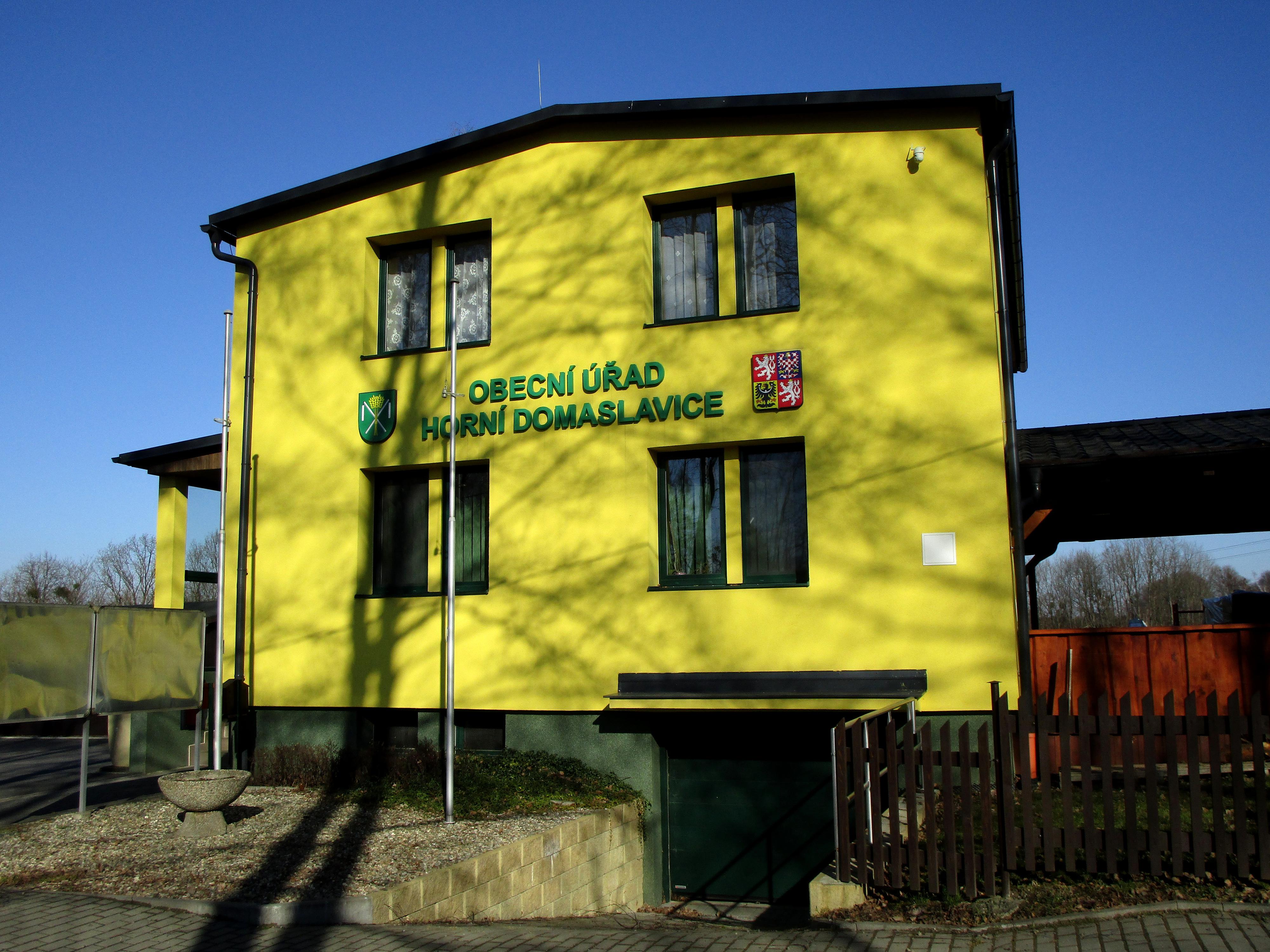 Horní Domaslavice - obecní úřad