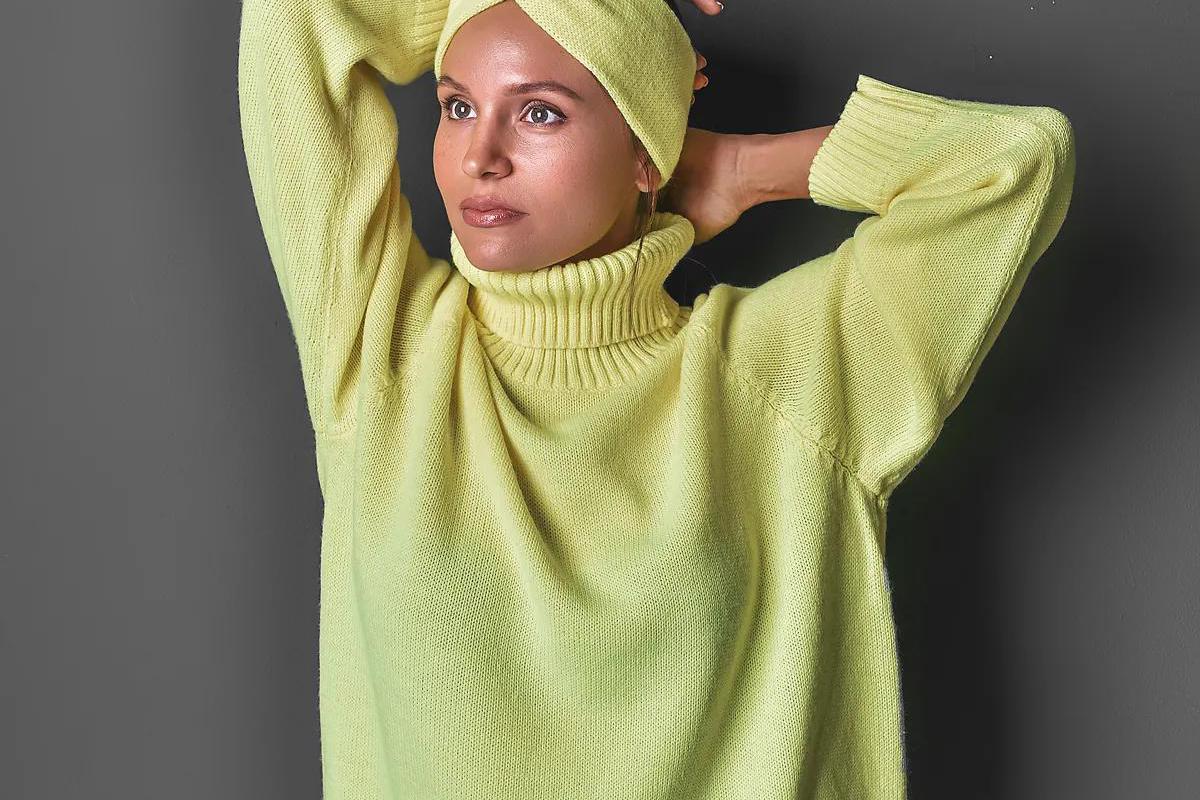 Pletená móda Anastasia Ugrenovič