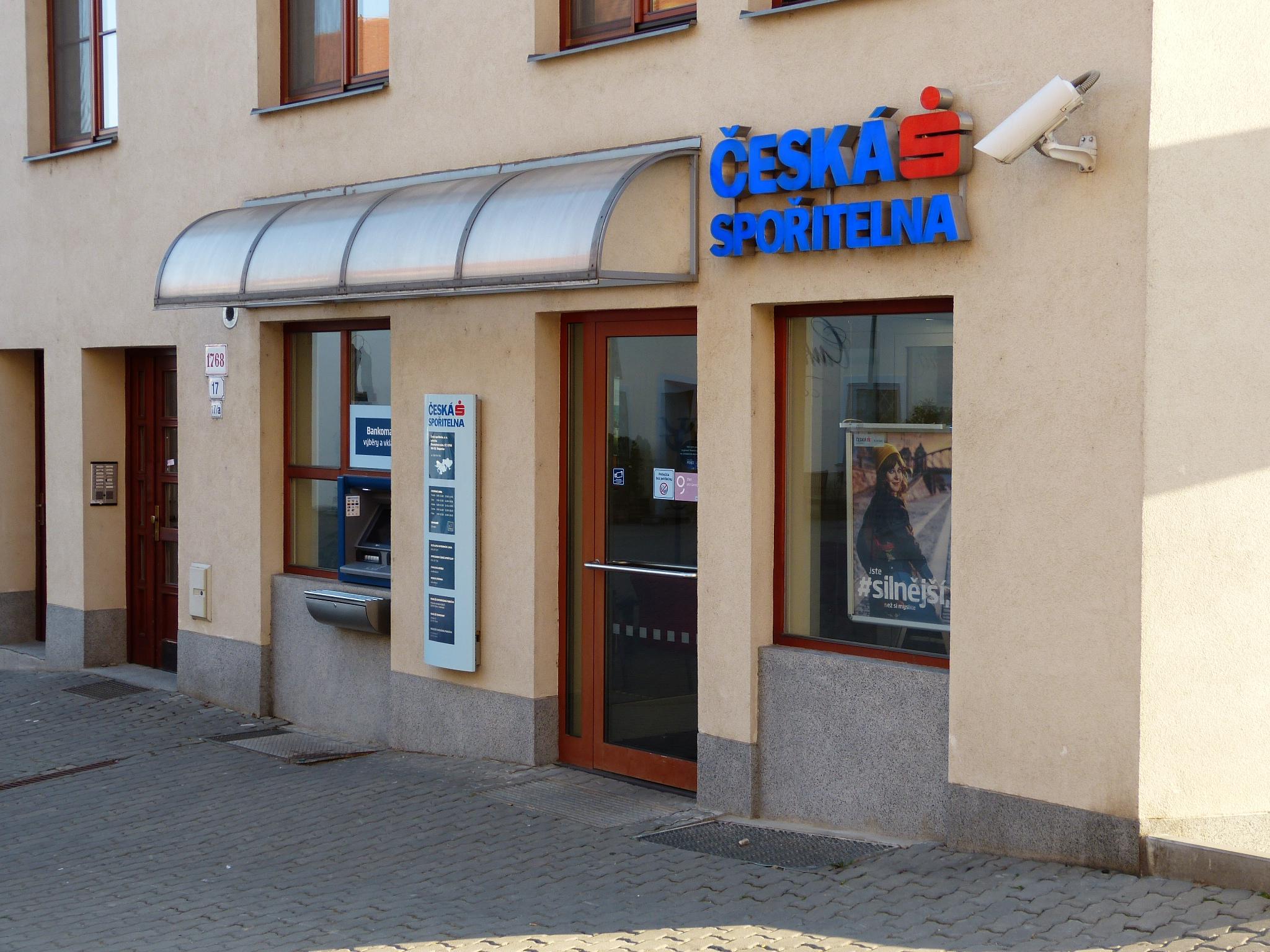 Bankomat České spořitelny