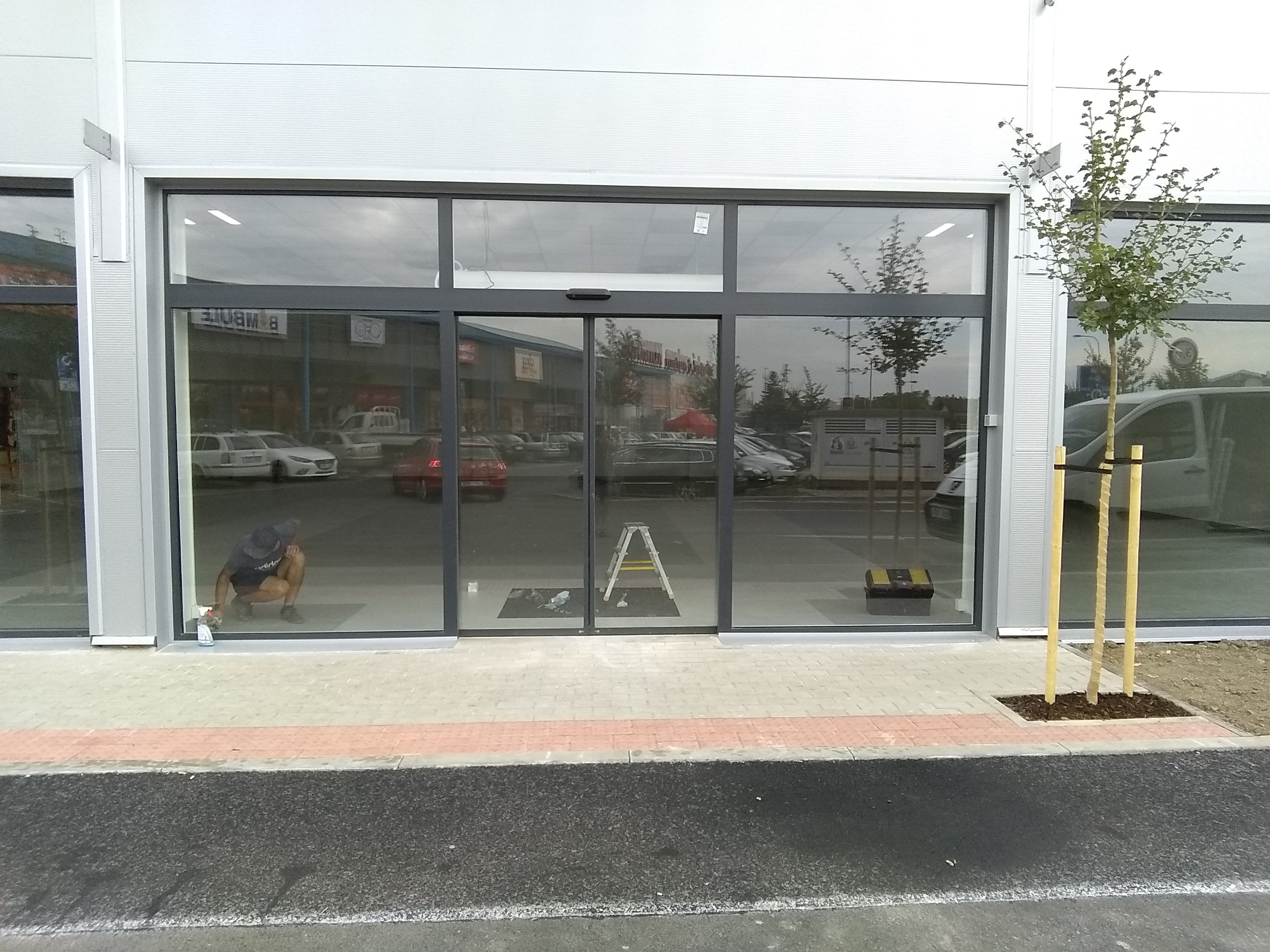 Automatické dveře Ptáček foto 3