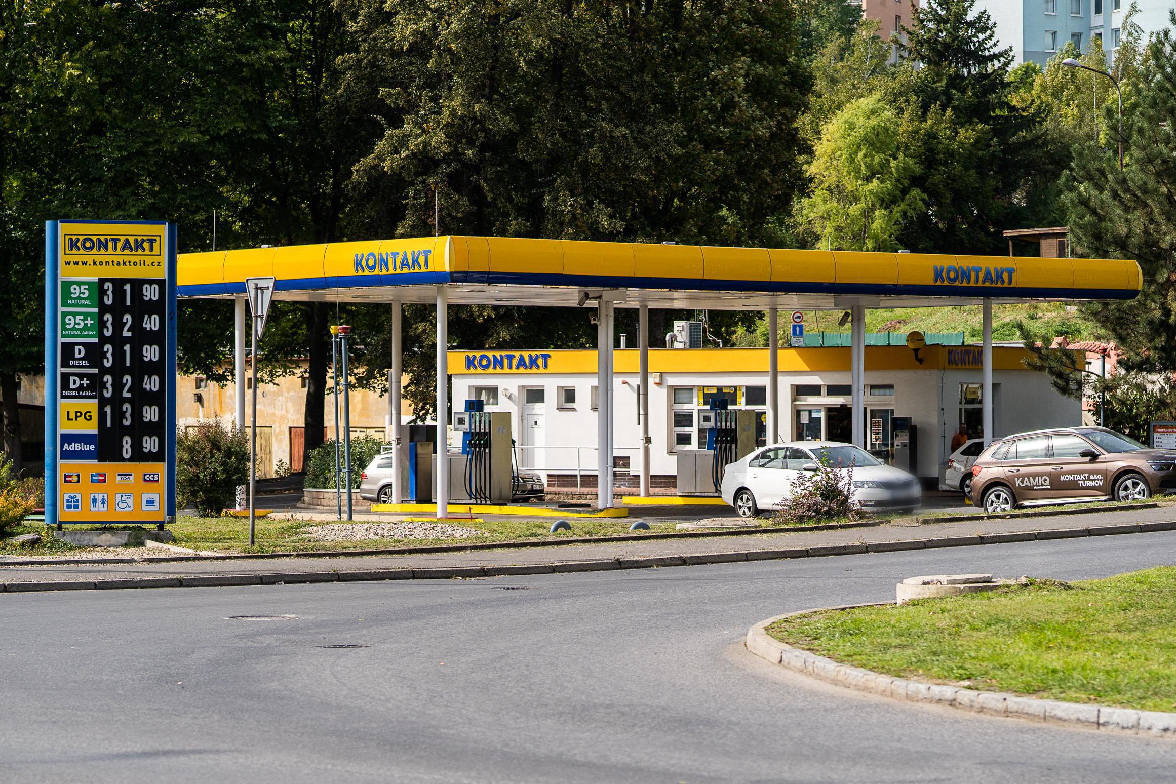 Čerpací stanice KONTAKT