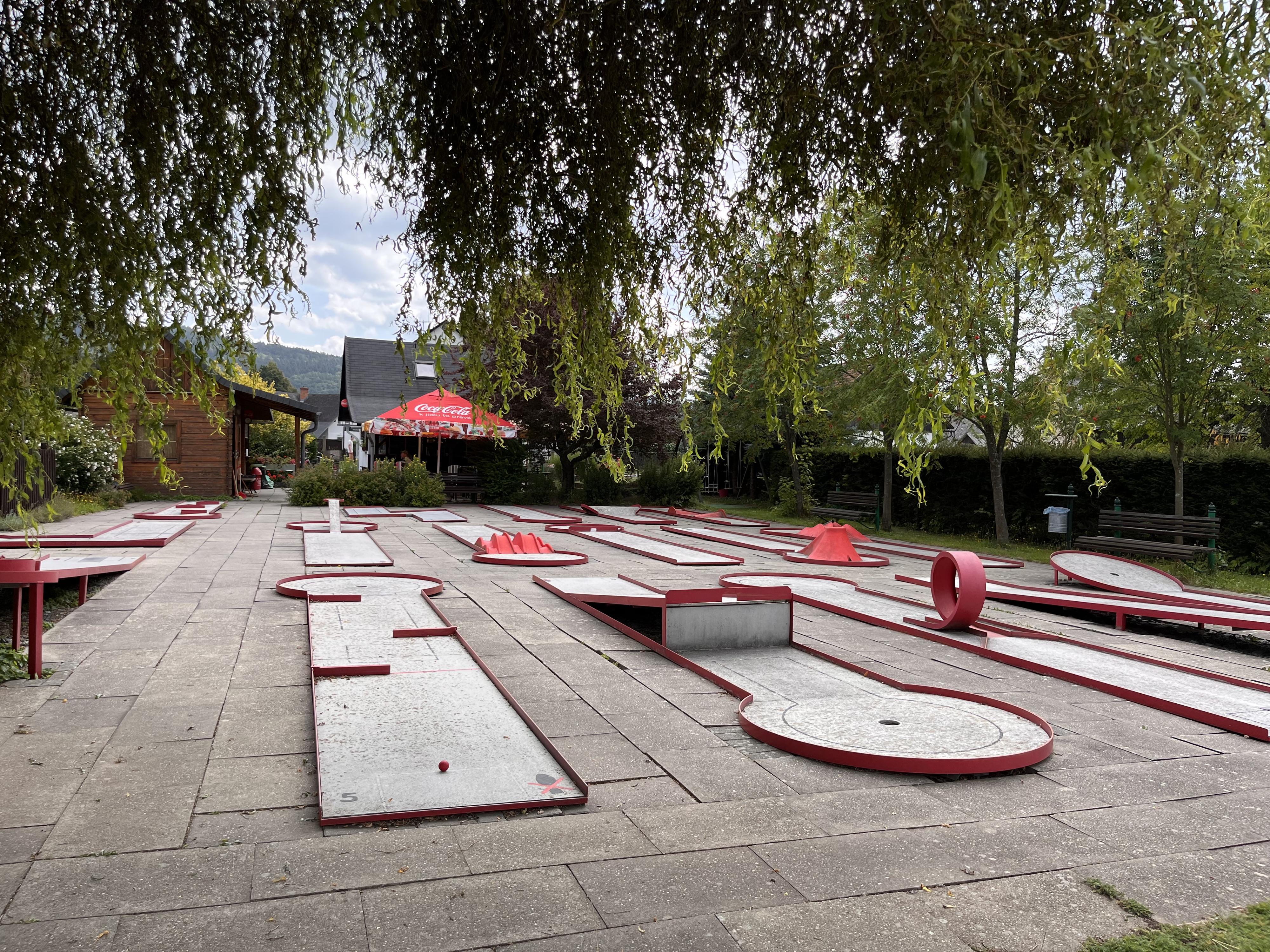 Minigolf Velké Losiny