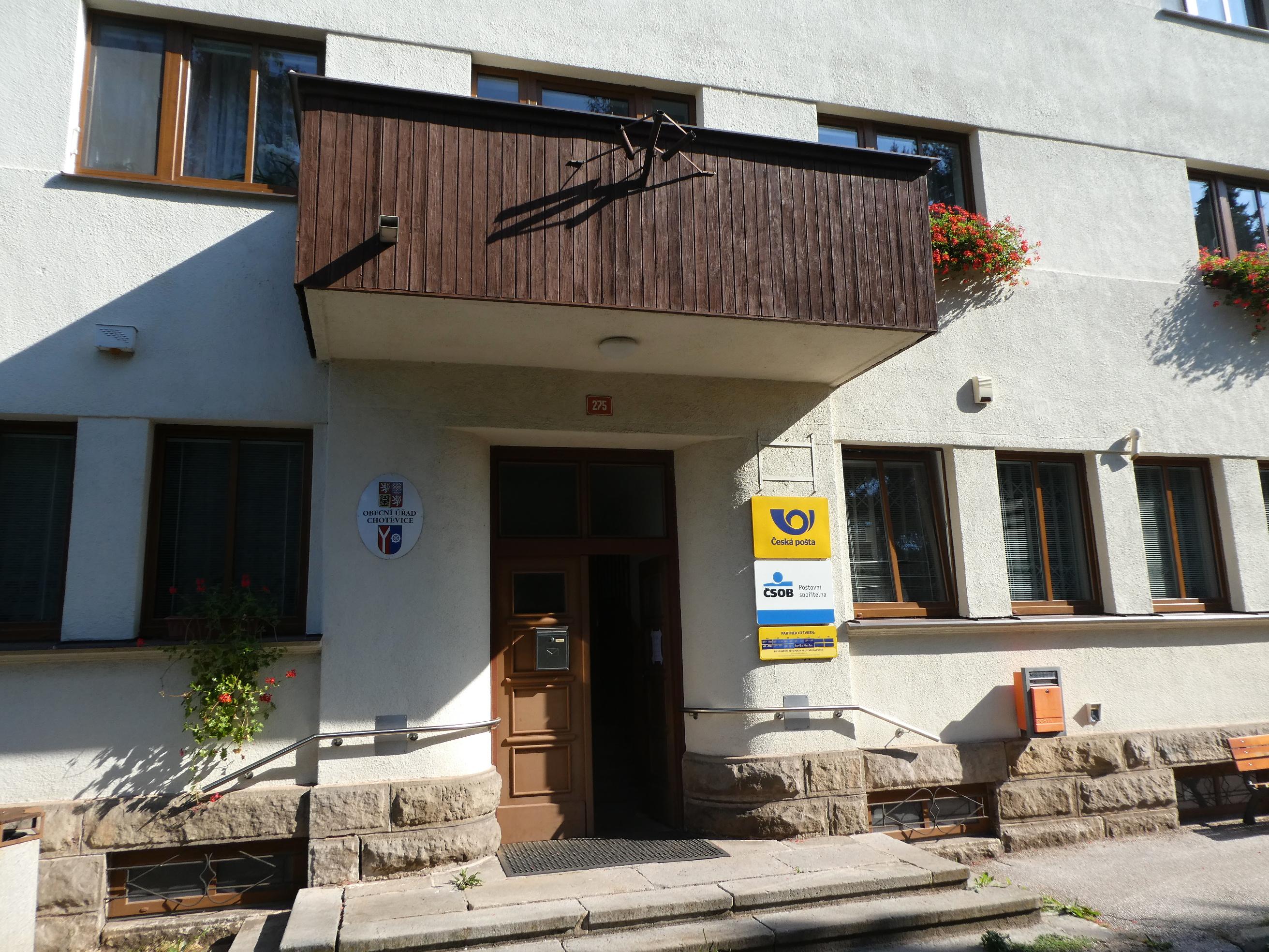 Chotěvice - obecní úřad