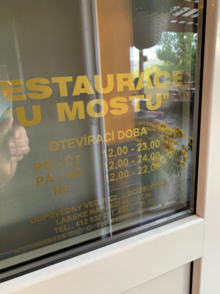 Restaurace U mostu foto 4