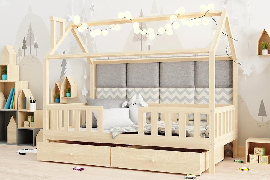 Domečkové postele ze dřeva