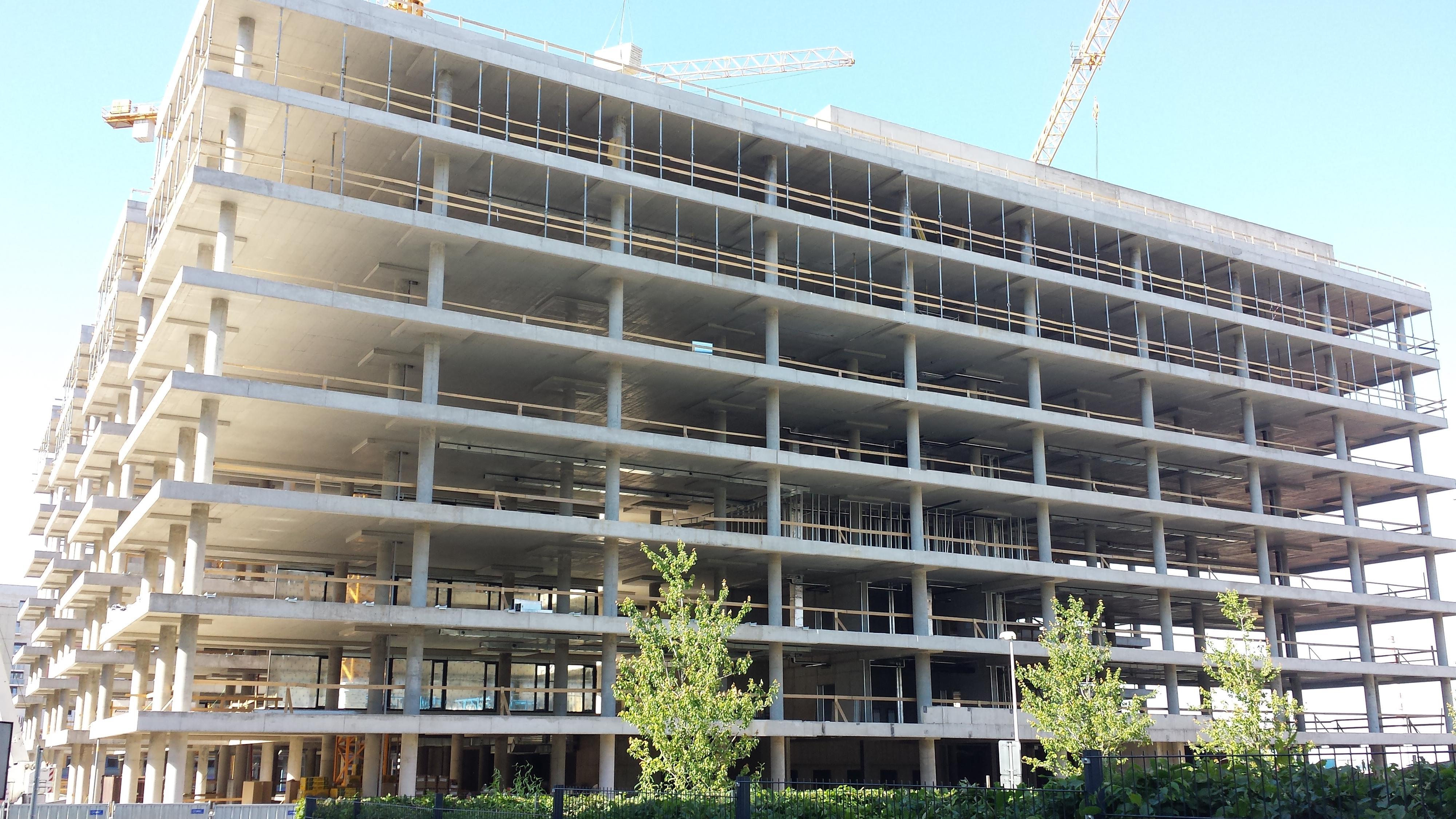 Výstavba železobetonové konstrukce