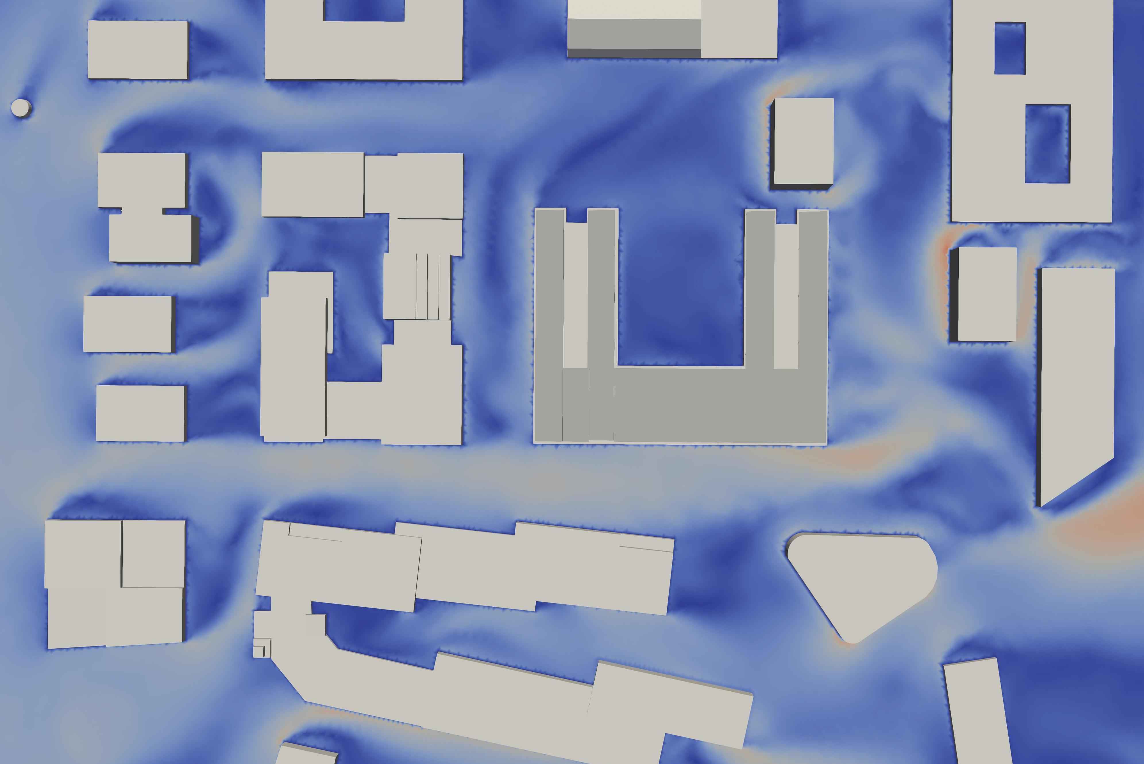 Studie proudění větru