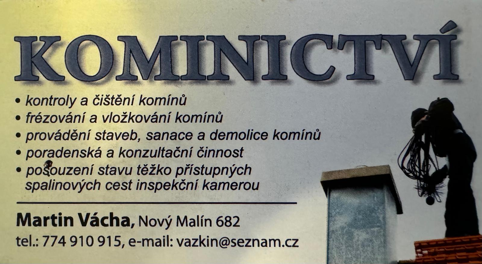 Kominictví Martin Vácha foto 2