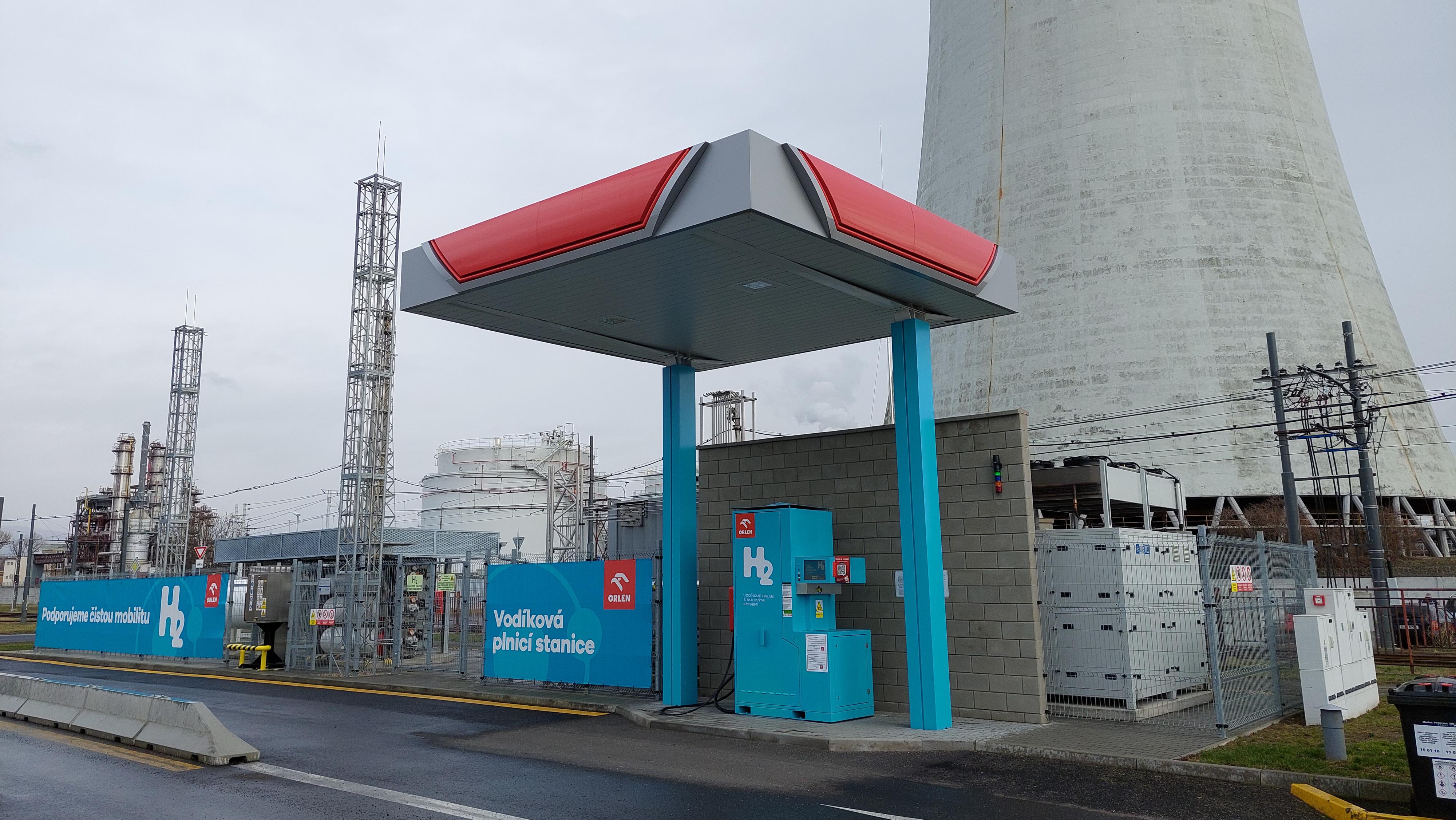ORLEN - vodíková stanice