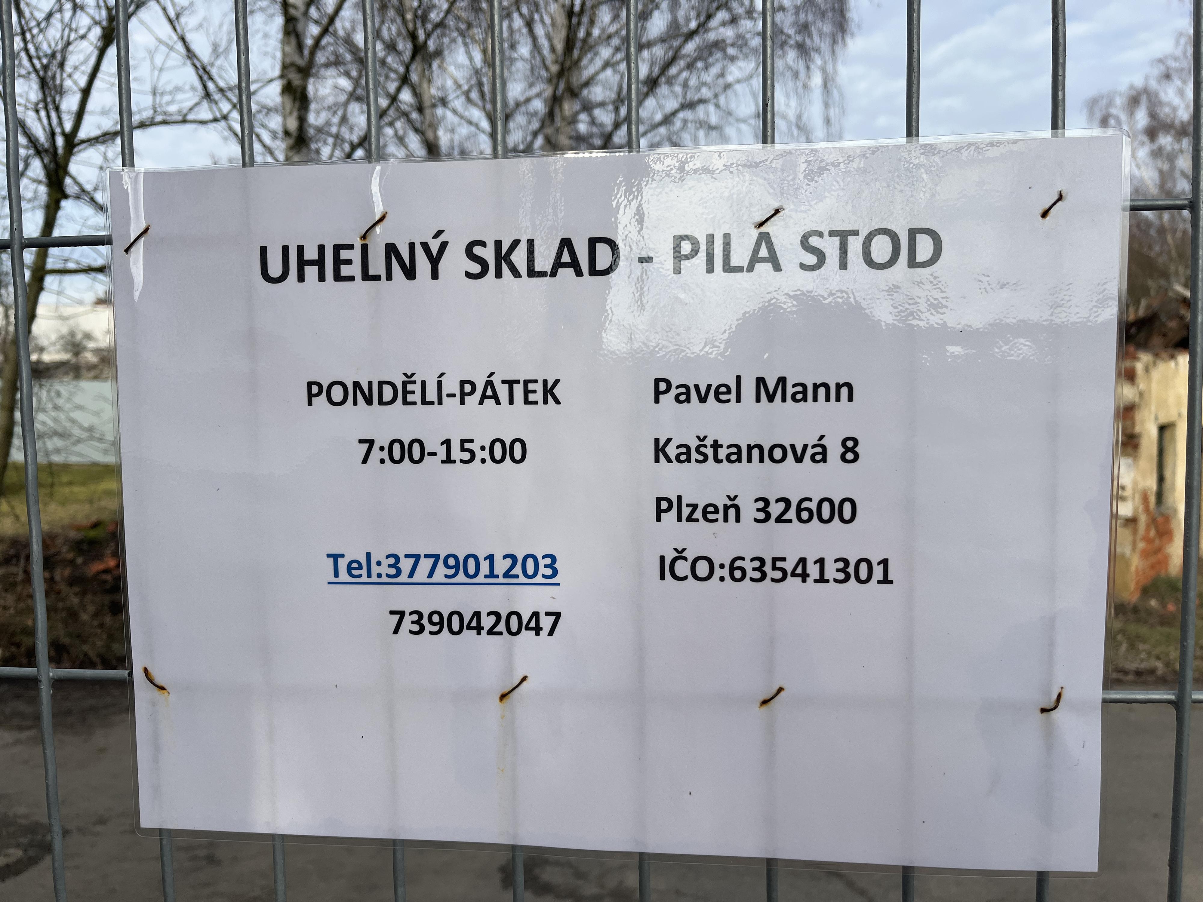 Stodská pila - Uhelný sklad Stod - Pavel Mann foto 2