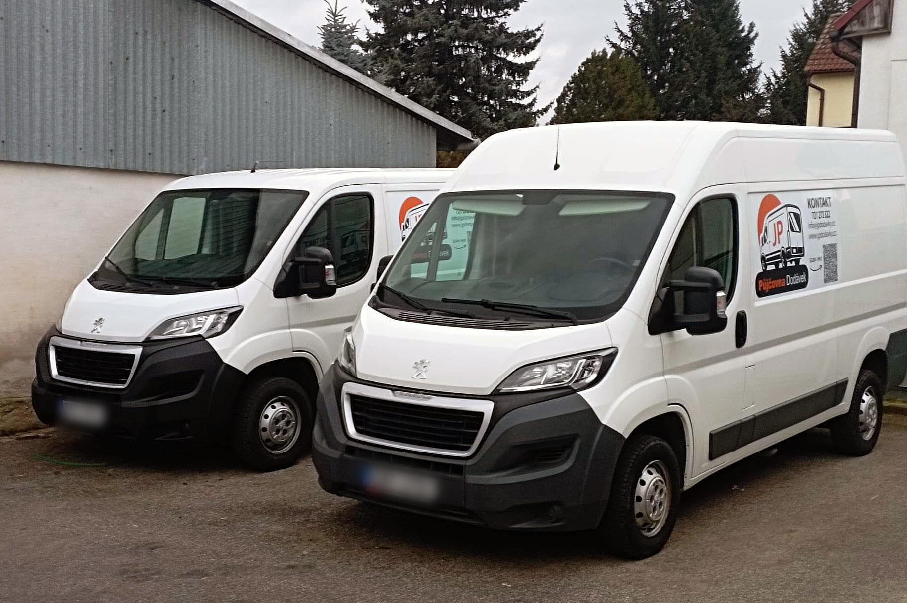 JP půjčovna dodávek