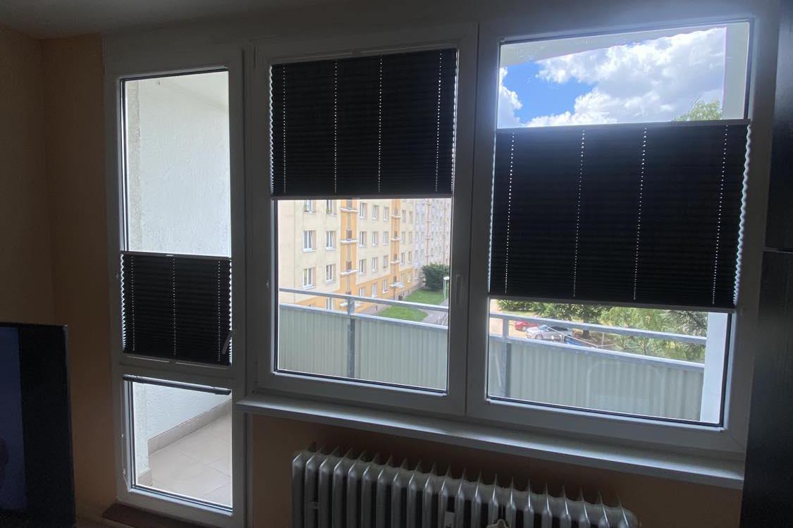 Látkové žaluzie PLISSÉ