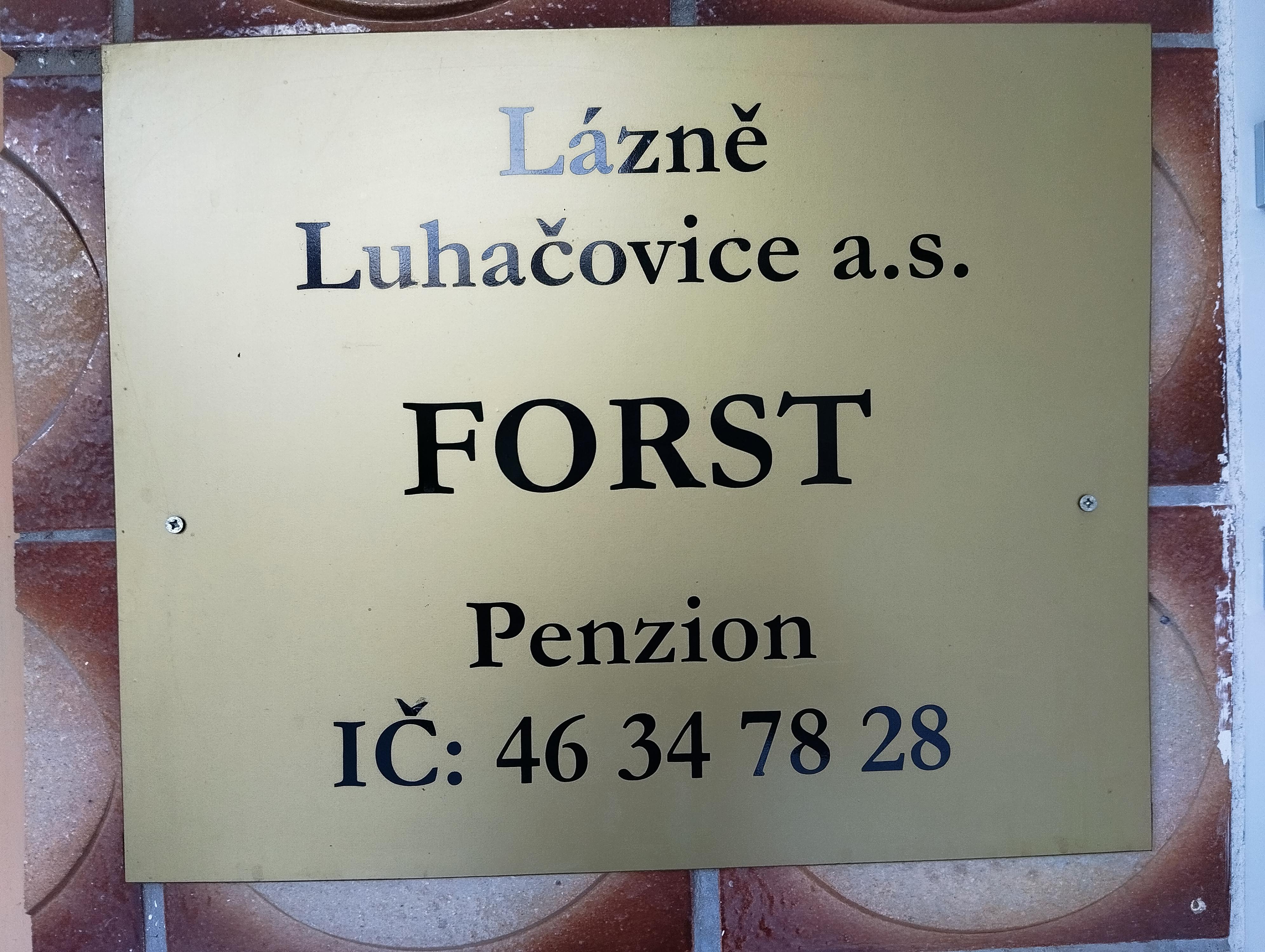 Lázeňský penzion Forst foto 5